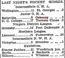 1902-02-05 Hockey -Intermediates-Belleville vs Cobourg-TO Star