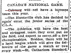 1902-02-28 Lacrosse -Cobourg Announces No Team-TO Star