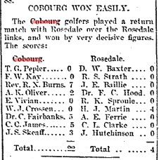 1902-08-18 Golf -Cobourg at Rosedale-TO Star