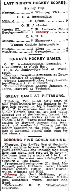 1903-02-05 Hockey -Jrs vs Kingston game 1-TO Star