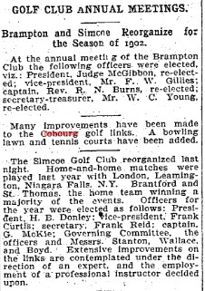 1903-03-19 Golf -Cobourg Links add Bowls & Tennis-TO Star