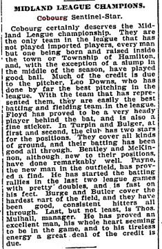 1905-10-04 Baseball -Cobourg deserves championship