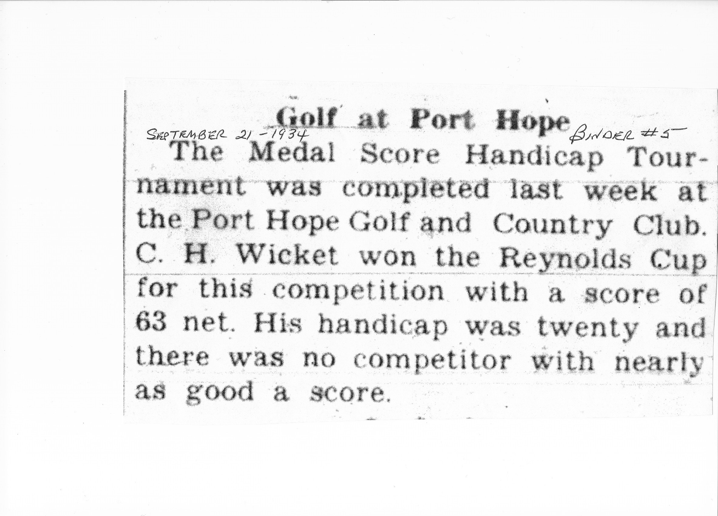 1934-09-21 Golf -PH Golf