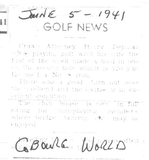 1941-06-05 Golf -golf news