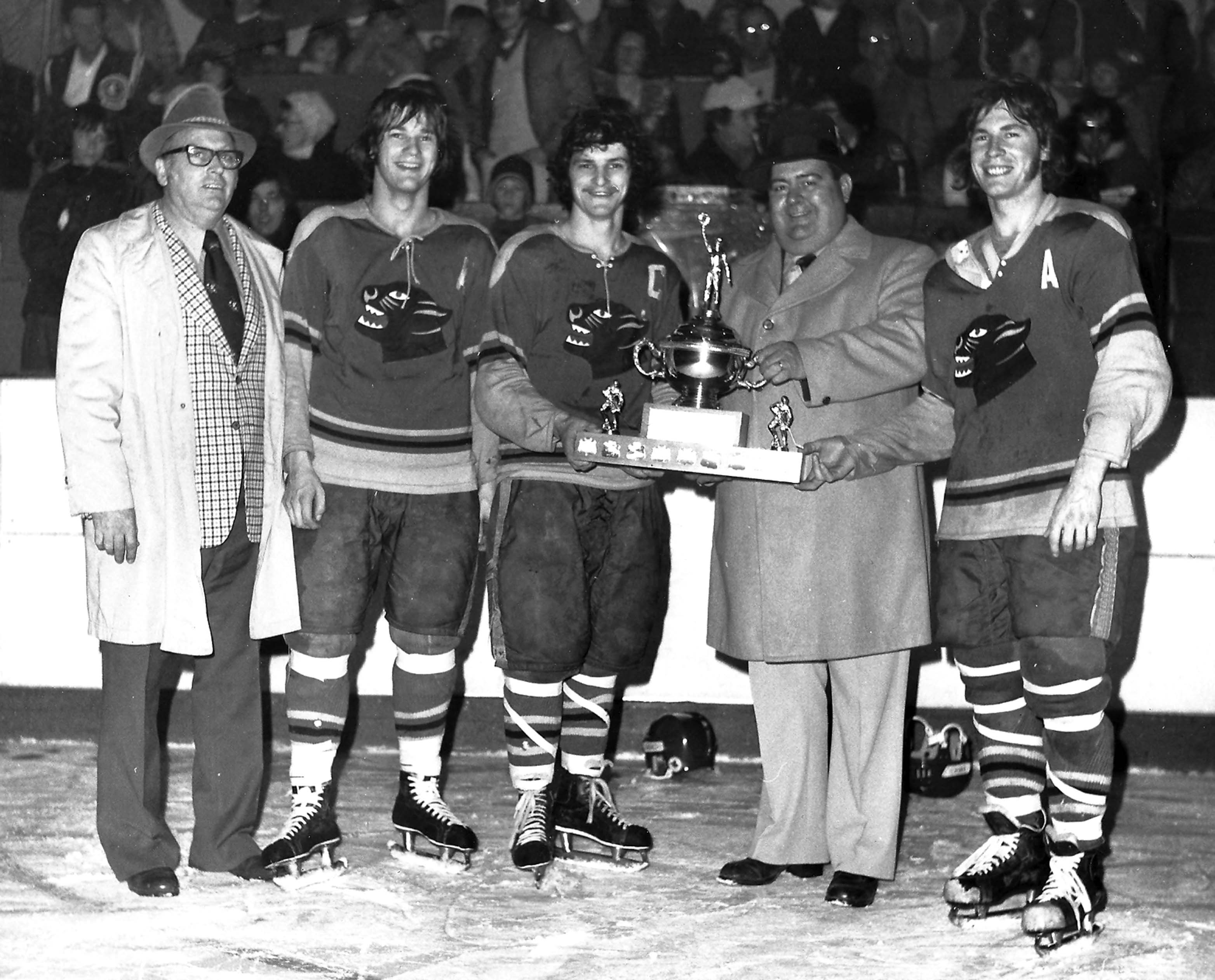 Cup presentation Vern ___ Bill ___ Paul