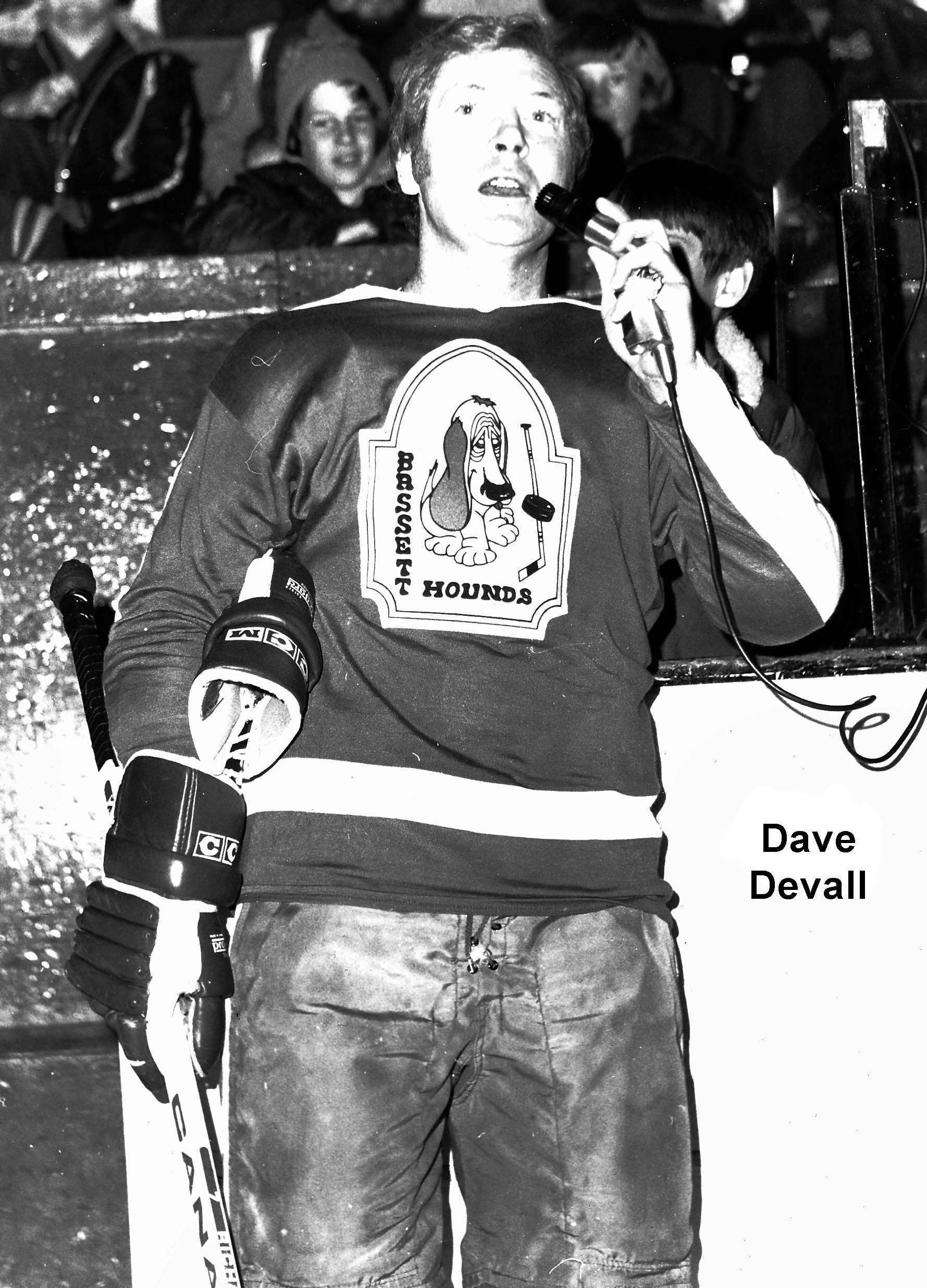 Dave Devall (CTV Weather) at CCHL Fundraiser
