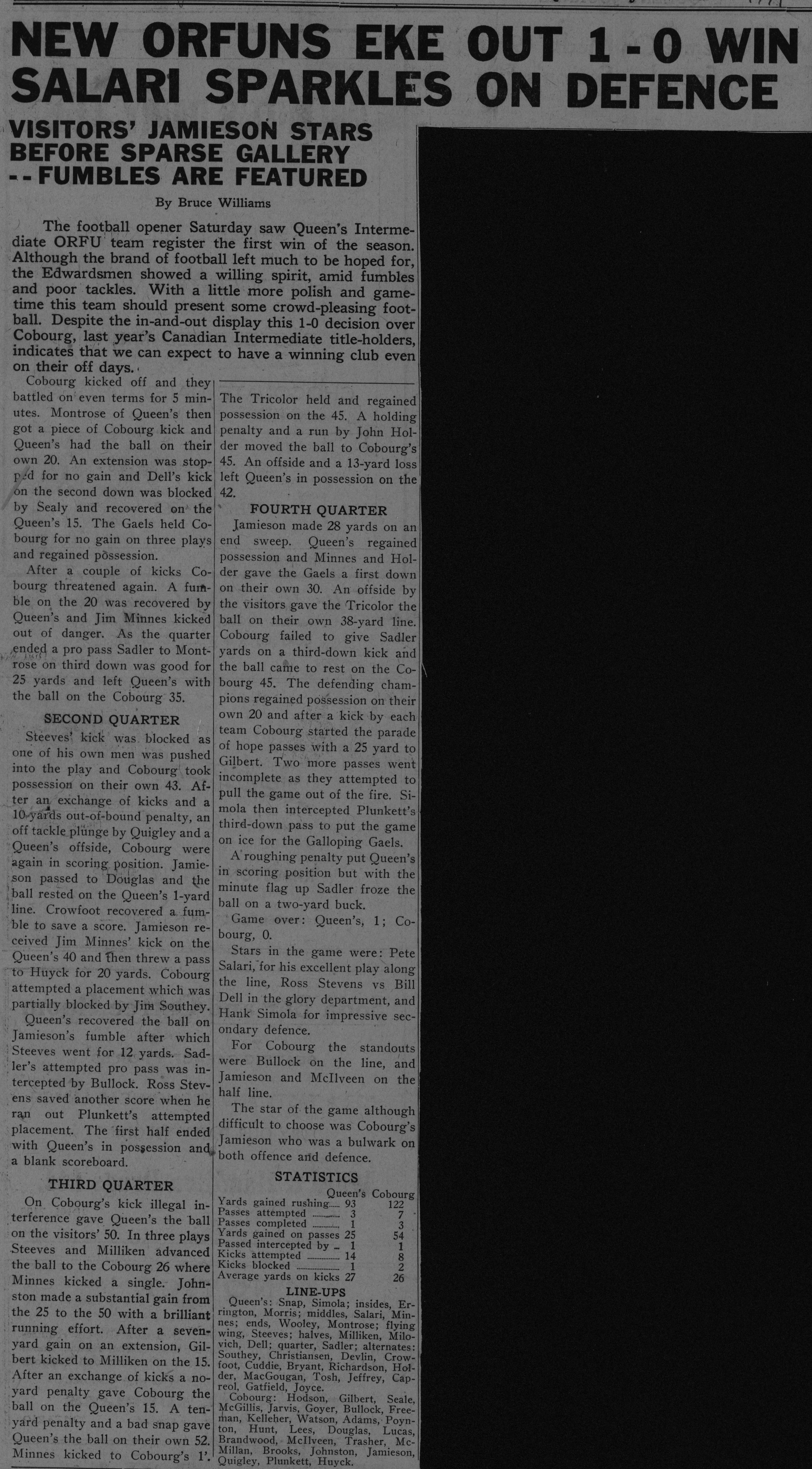 Football -Galloping Ghosts -1949 -A03 -Season