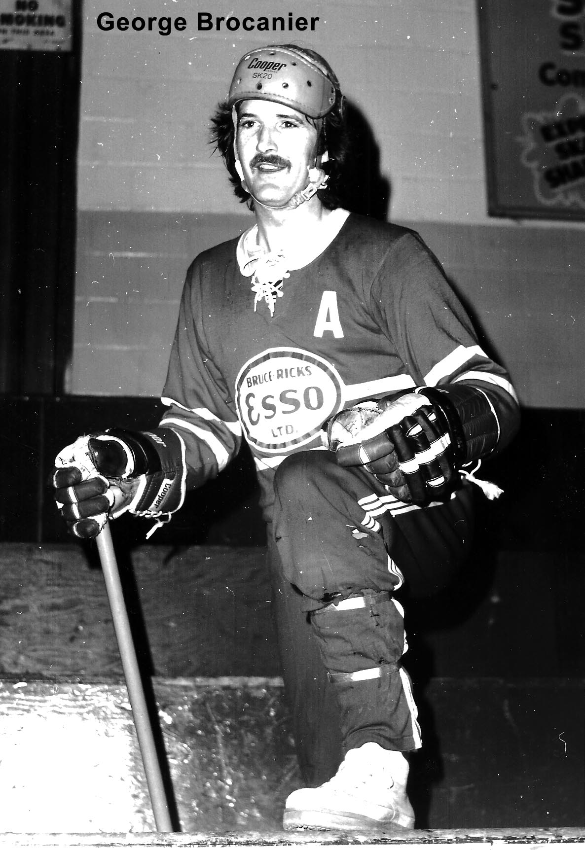 George Brocanier - Broomball
