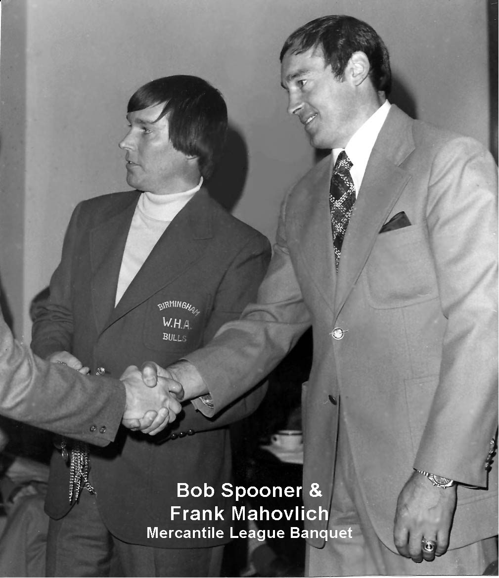 bob spooner frank mahovlich