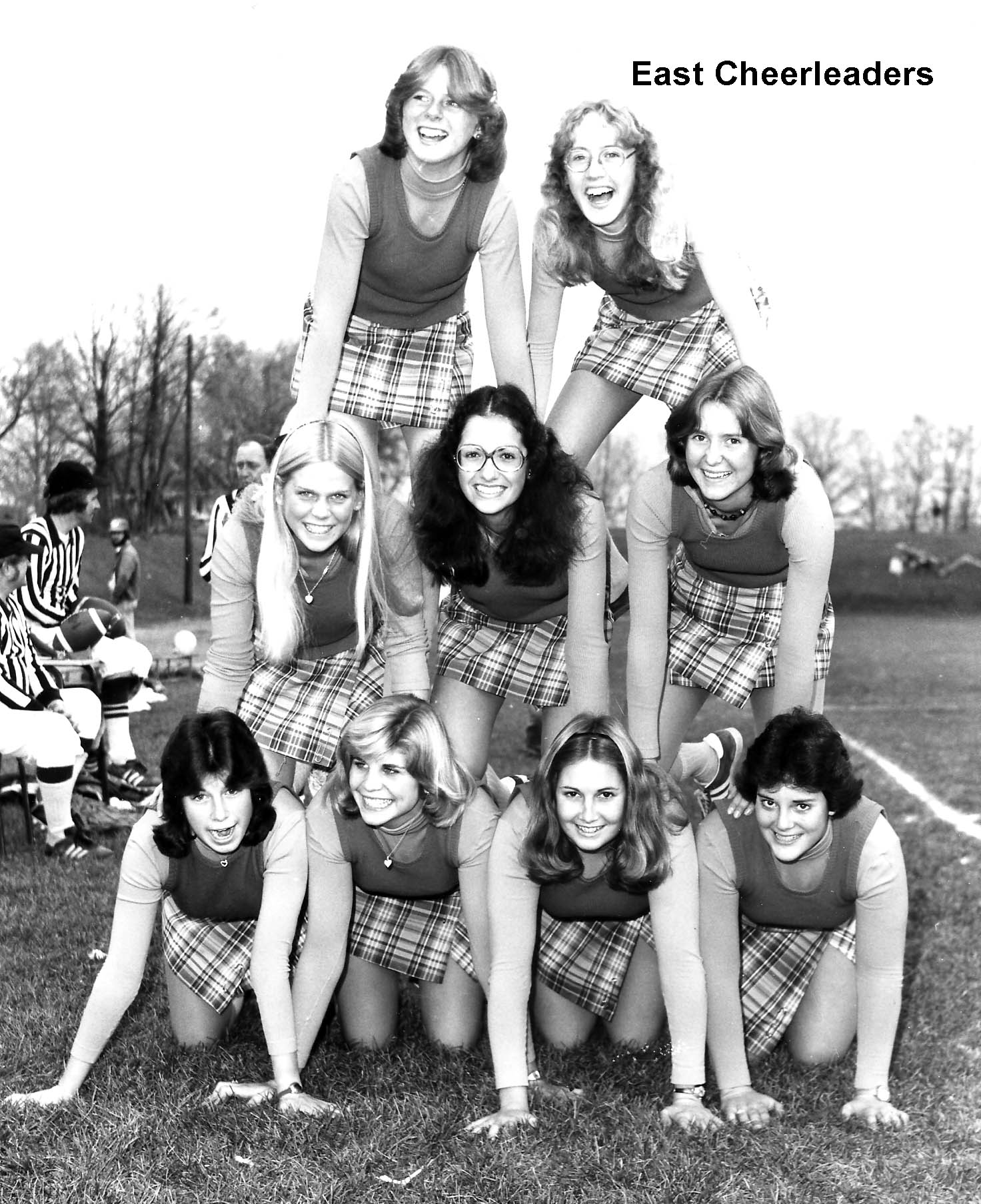 east cheerleaders