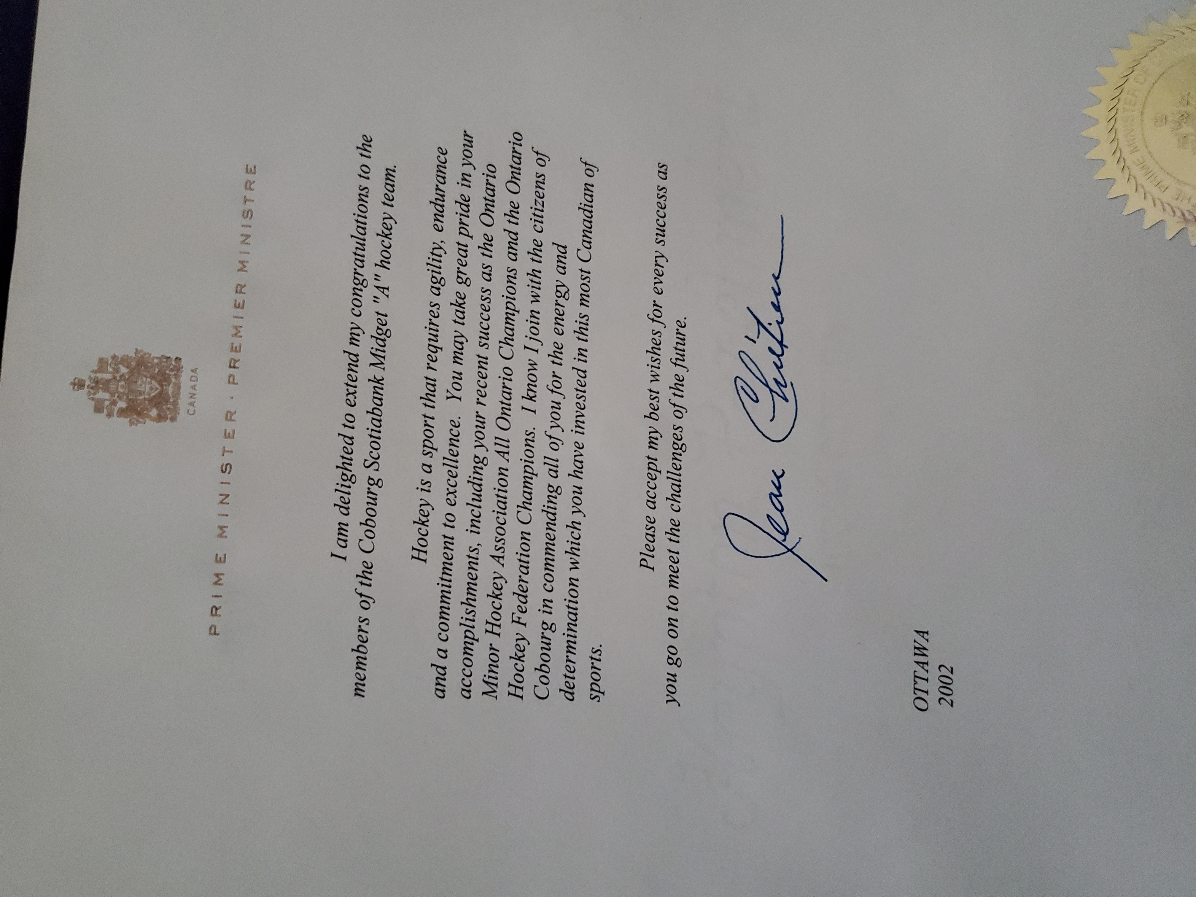 CCHL Certificate-4