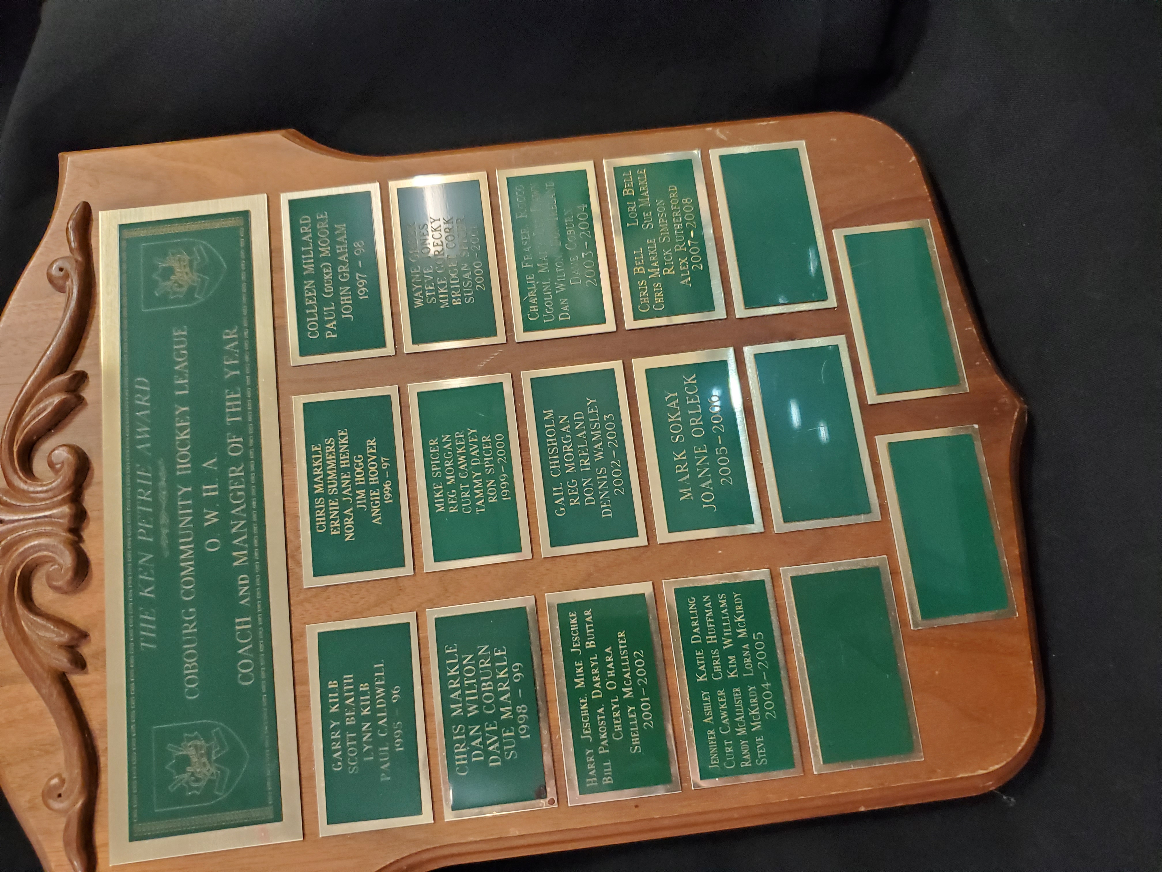CCHL Trophies-5