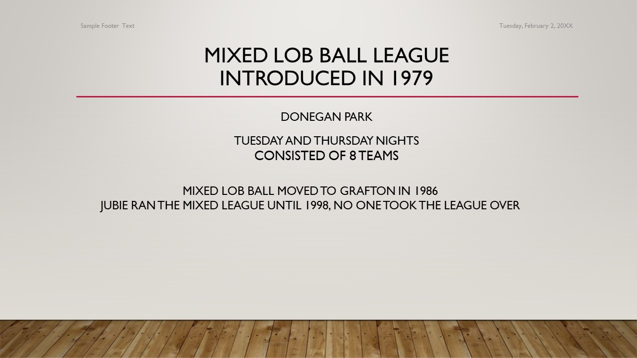 Leagues introduced and taken over