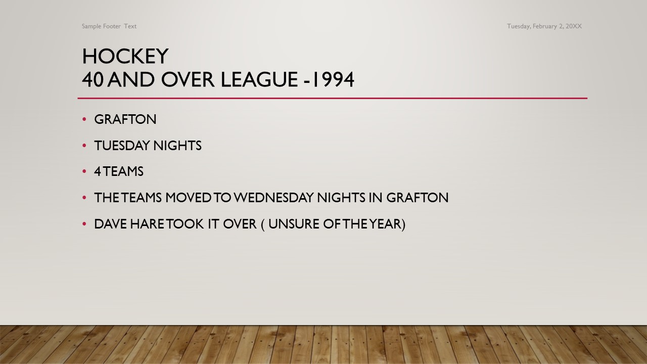 Leagues introduced and taken over