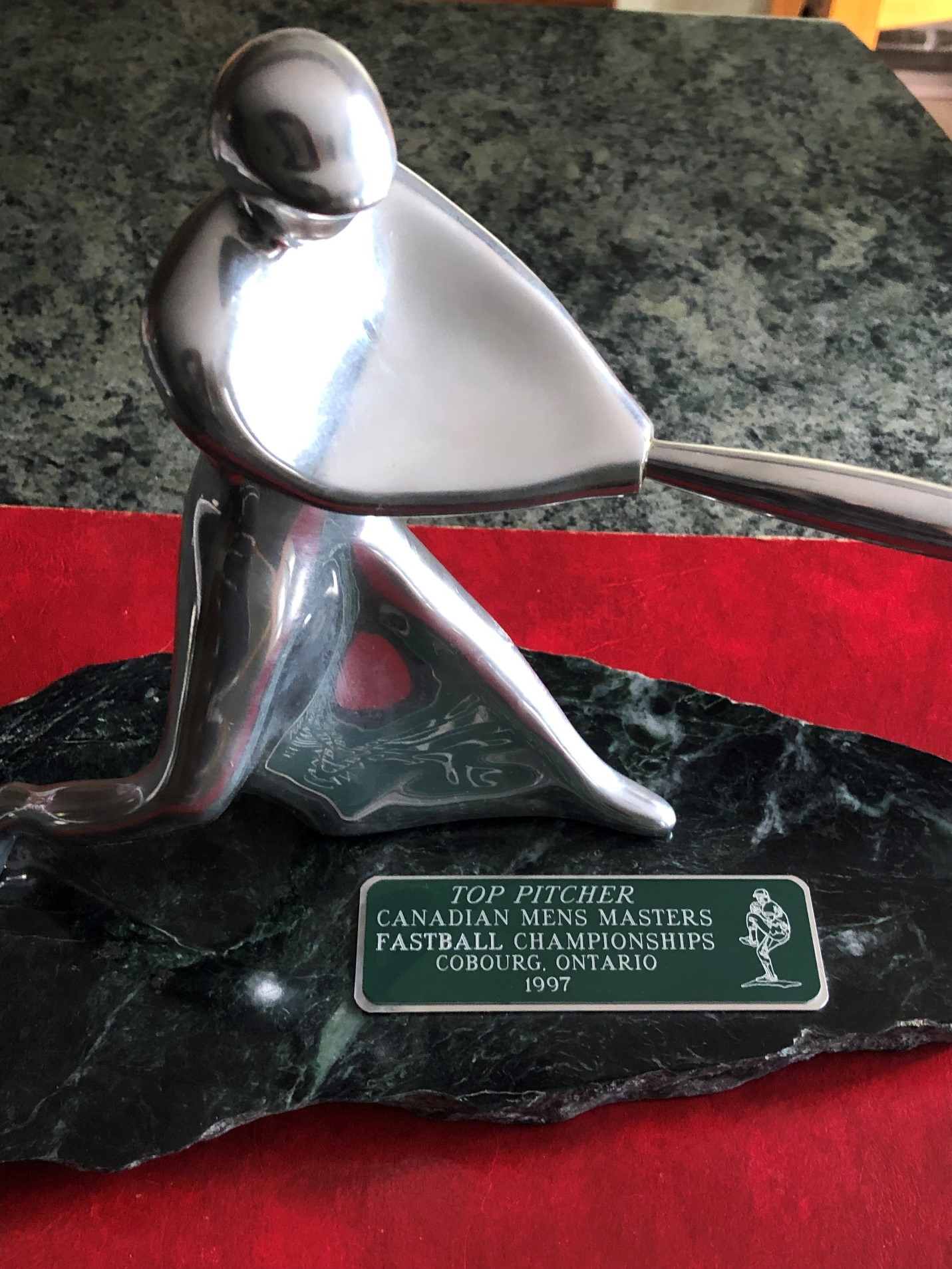 TL027-Cold Springs Cats- Nationals Top Pitcher Award 1997