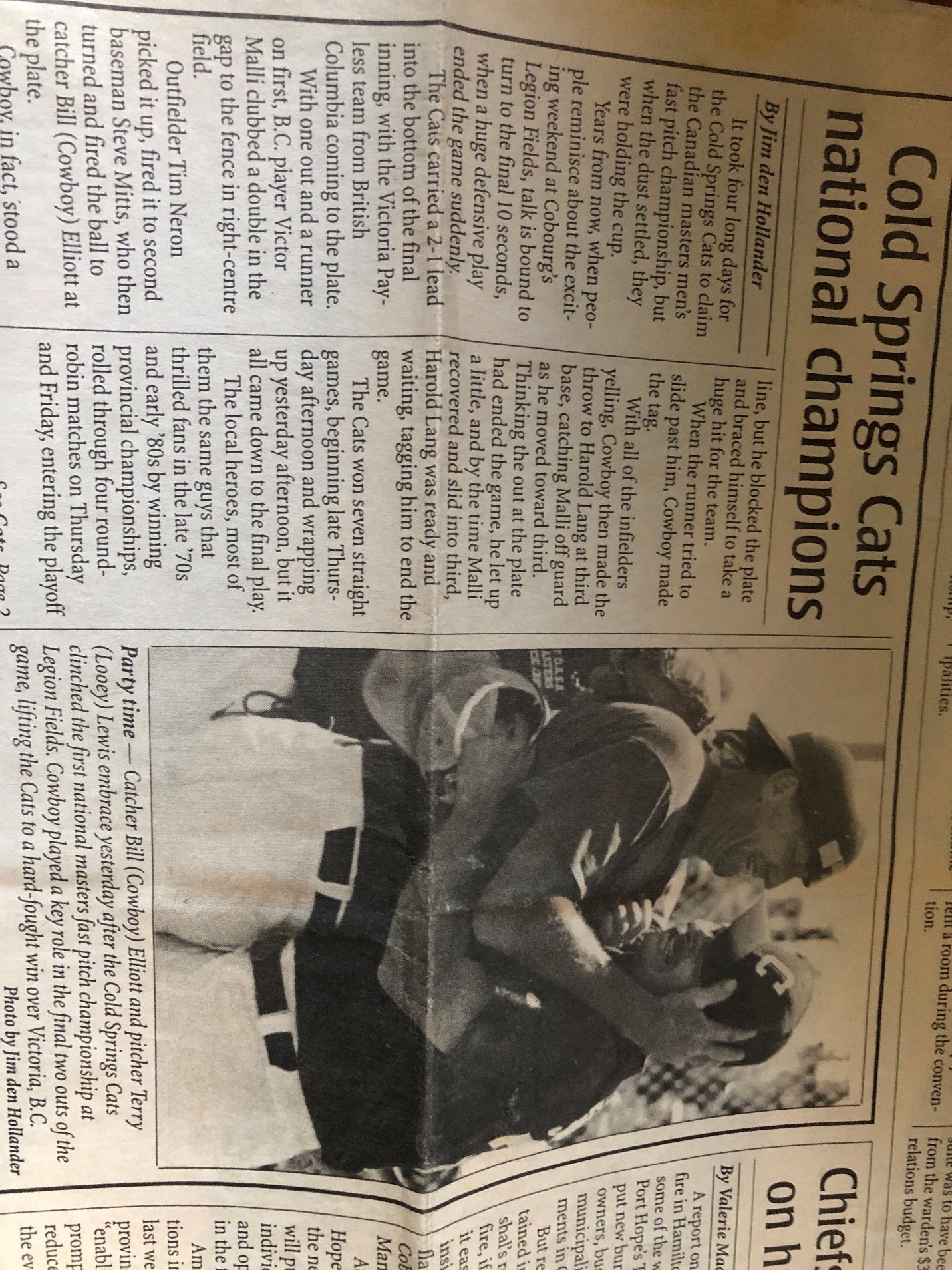 TL030-Cold Springs Cats- national winners- Cobourg