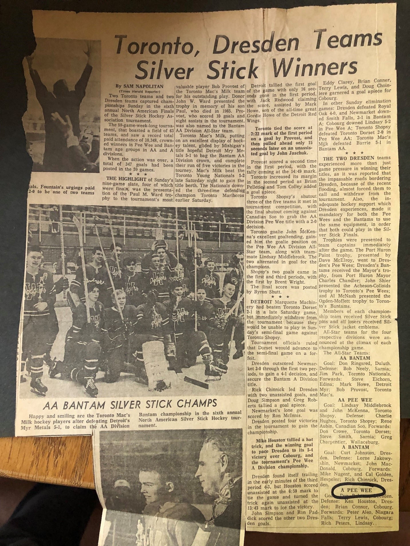 TL077-PeeWee Silver Stick Winners