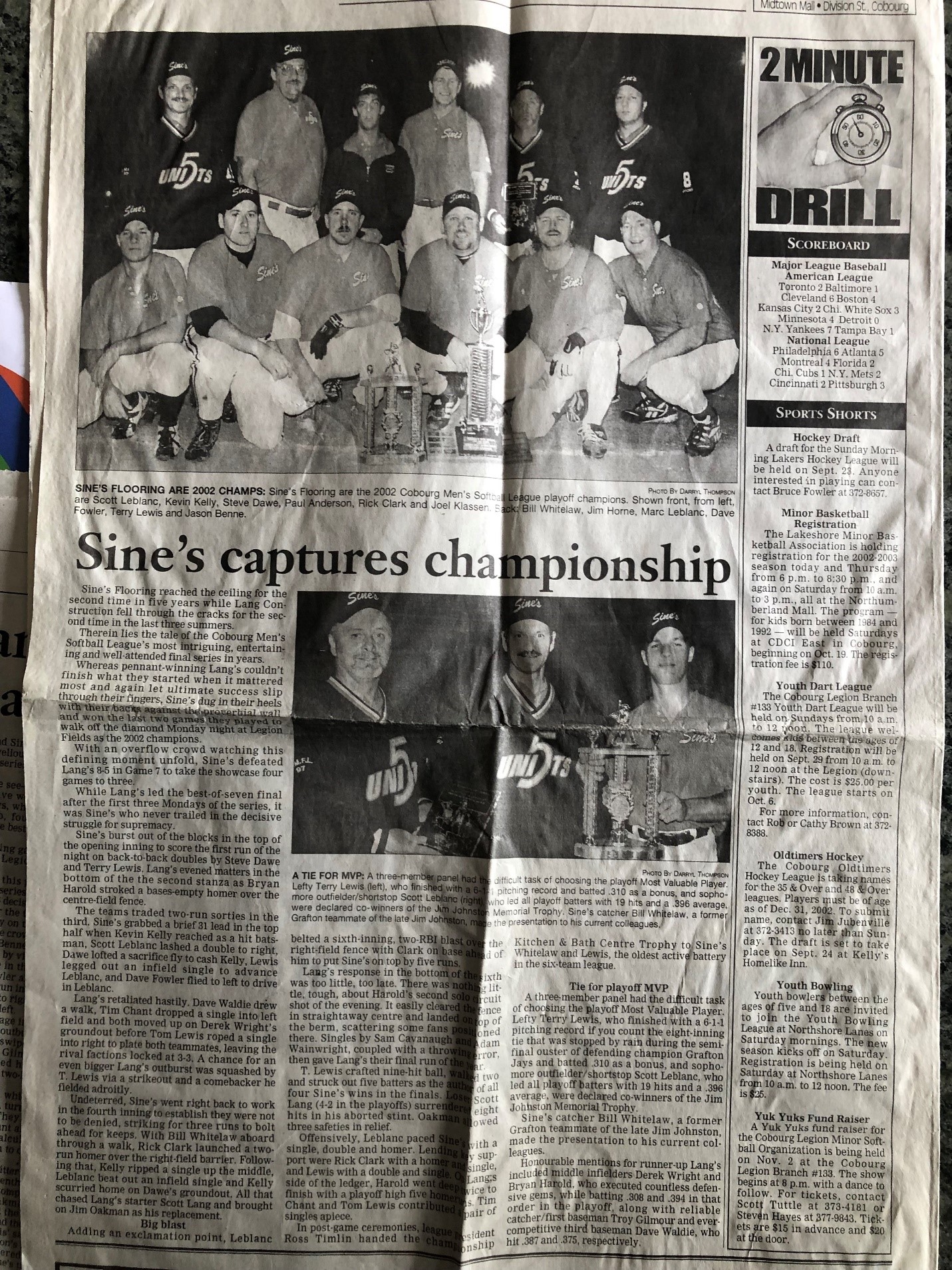 TL084-Sines Fastball- 2002 Champions