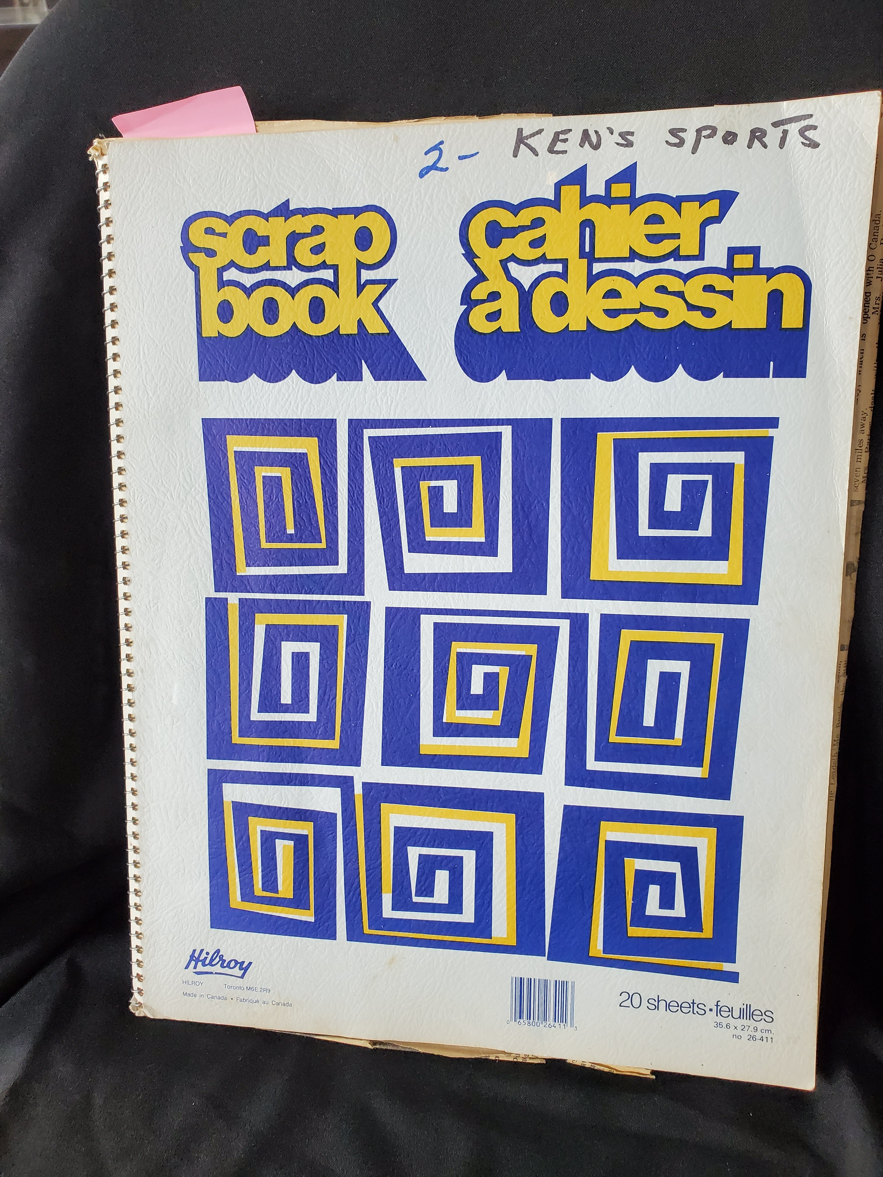 1999 Ken Petrie scrapbook #2 of articles, photos, his teams and Associations, many 1991-1999