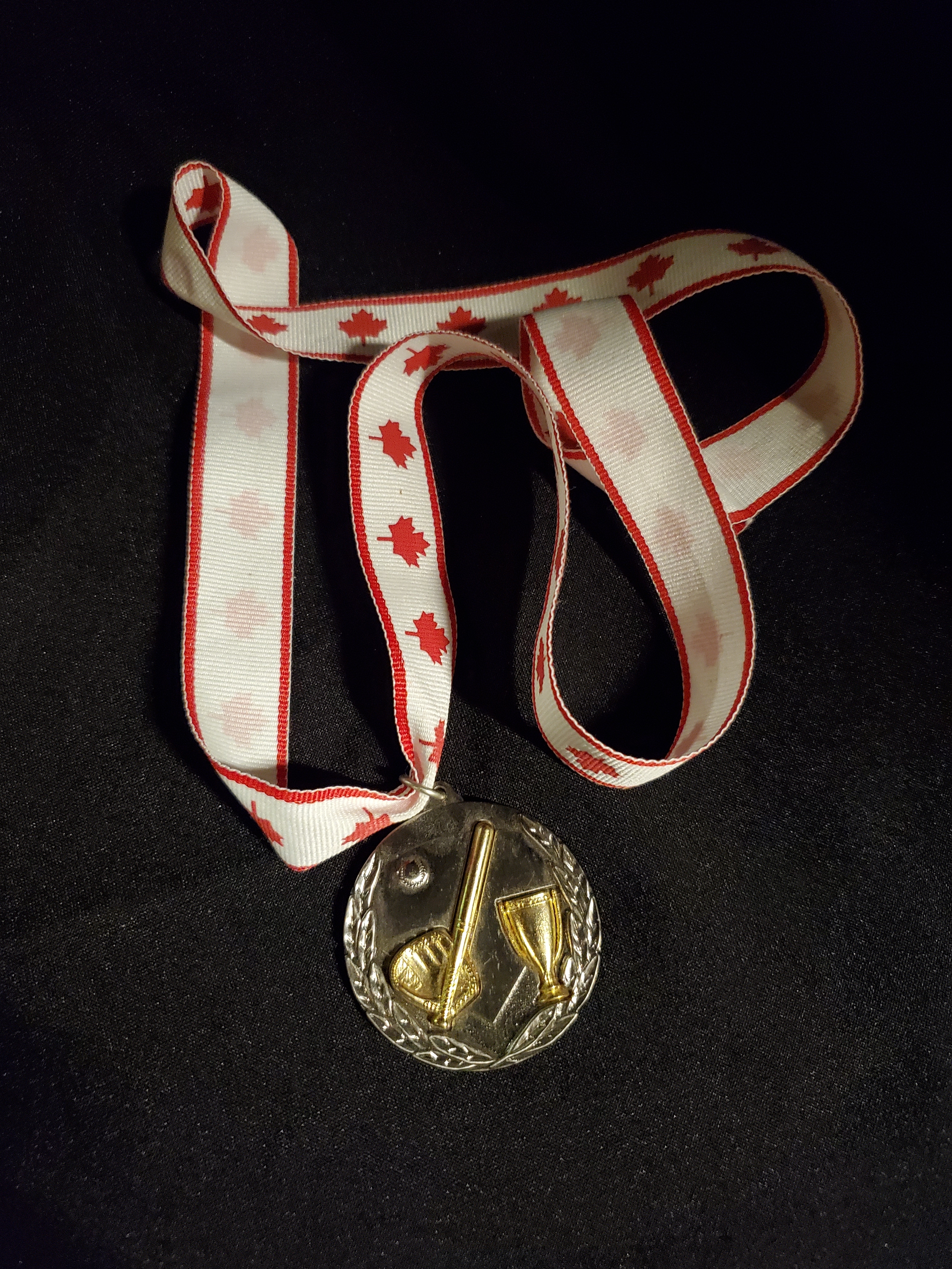 2004 Cobourg Junior Angels silver medallion "NYWSL 2004