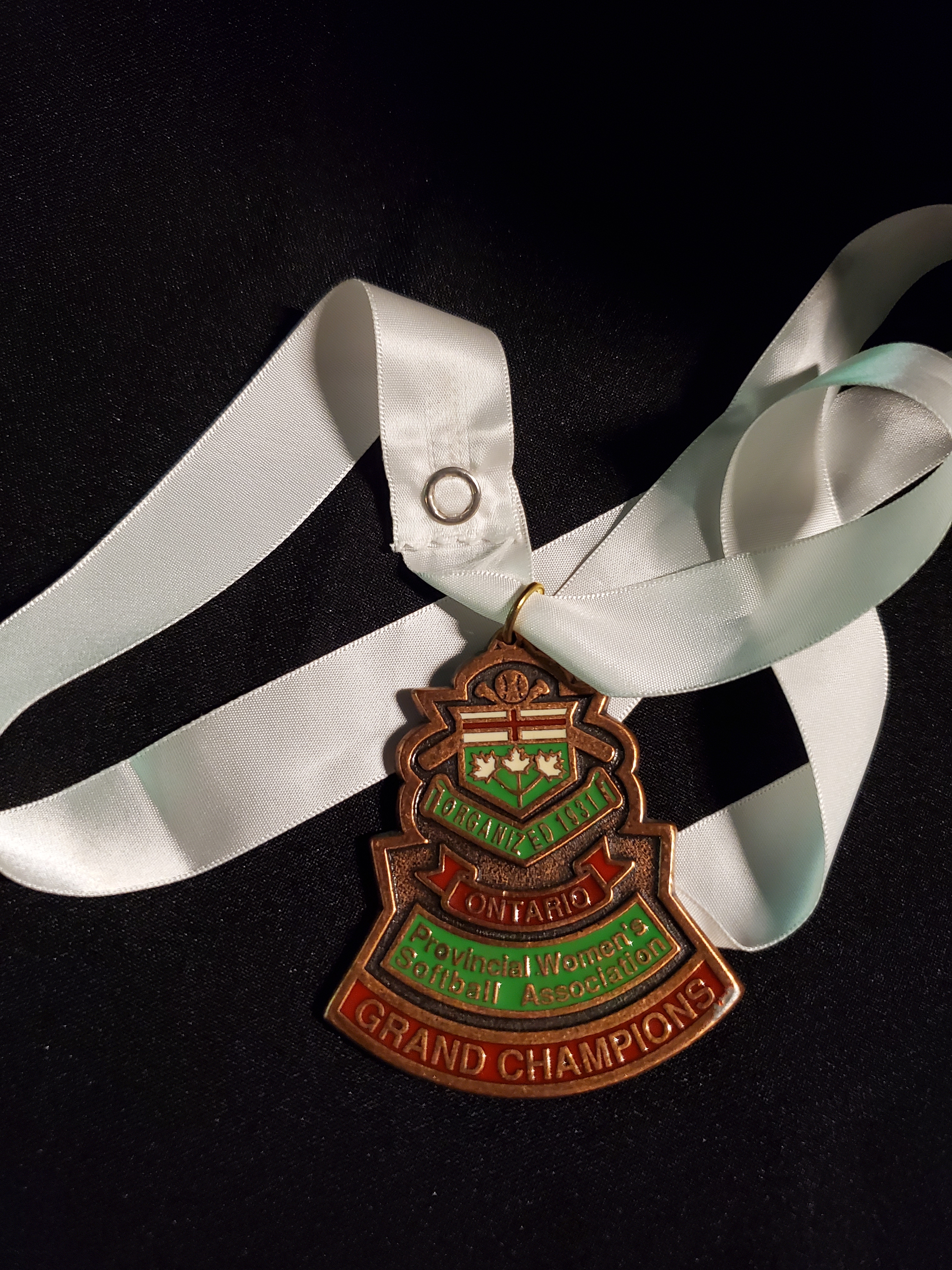 1992 Cobourg Junior Angels bronze medallion