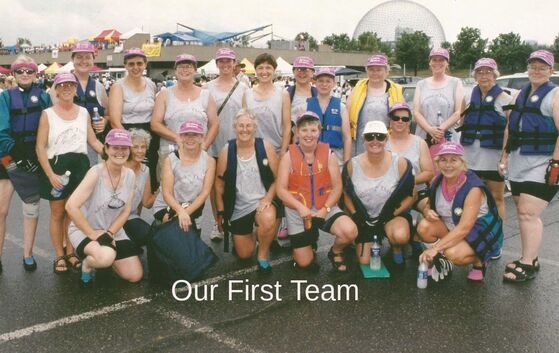 1999 CDBCC photo First Survivor Thriver team