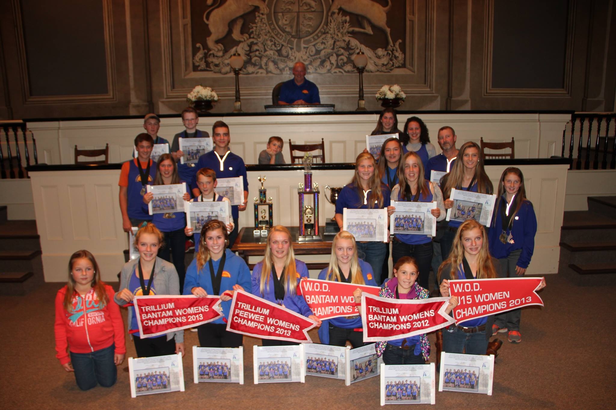 2013 CDBCC Ontario Champions presentation by Town Council