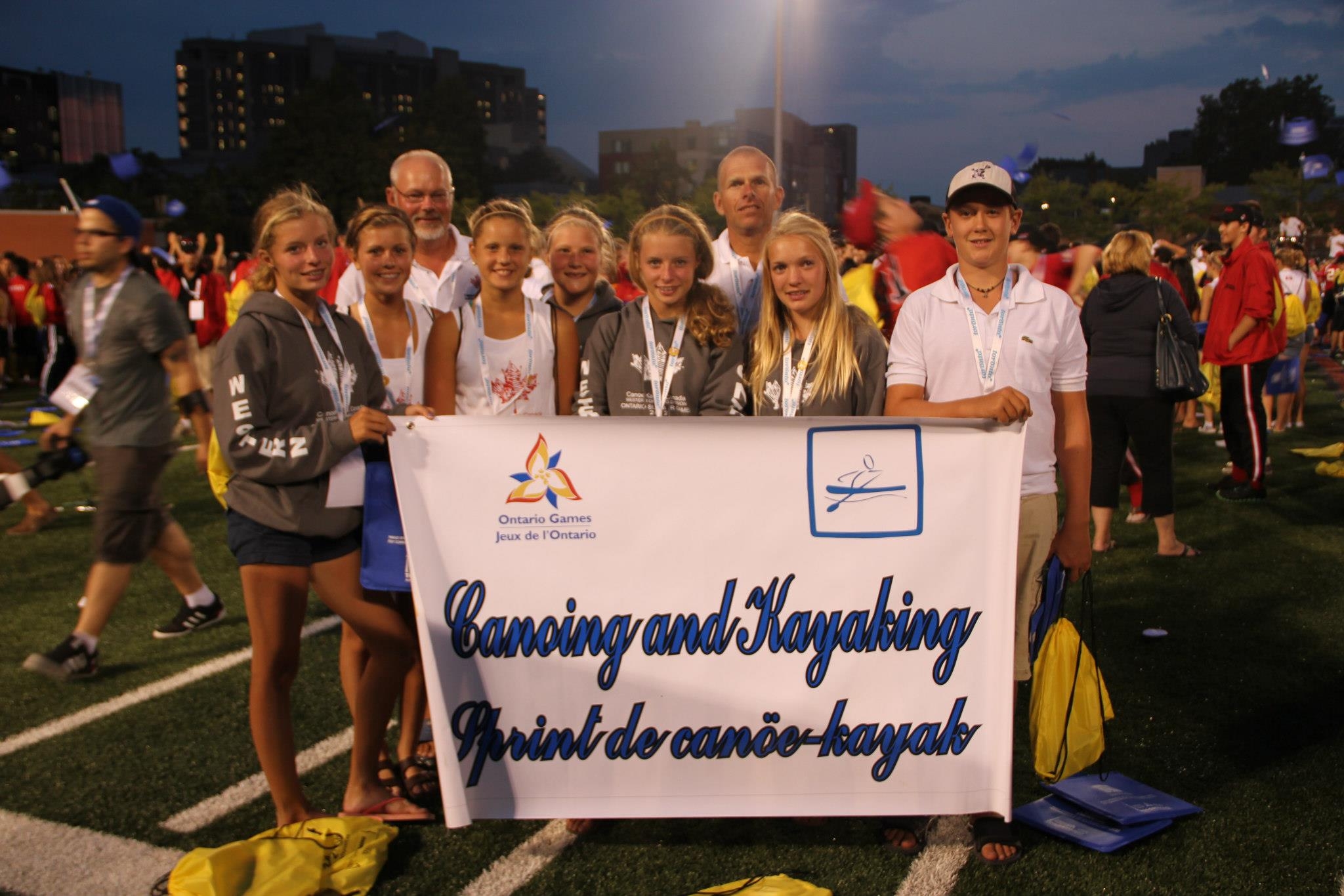 2014 CDBCC team at Ontario Summer Games