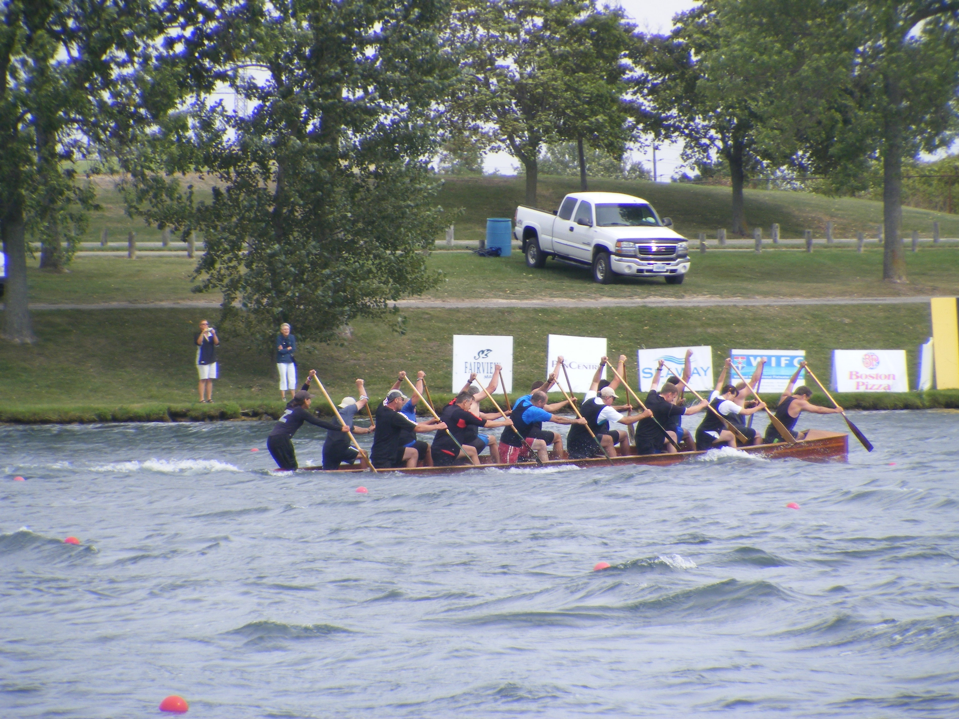 CDBCC Burloak war canoe Club Masters