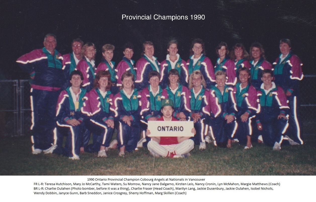 1990 Cobourg Angels Women's Fastball photo