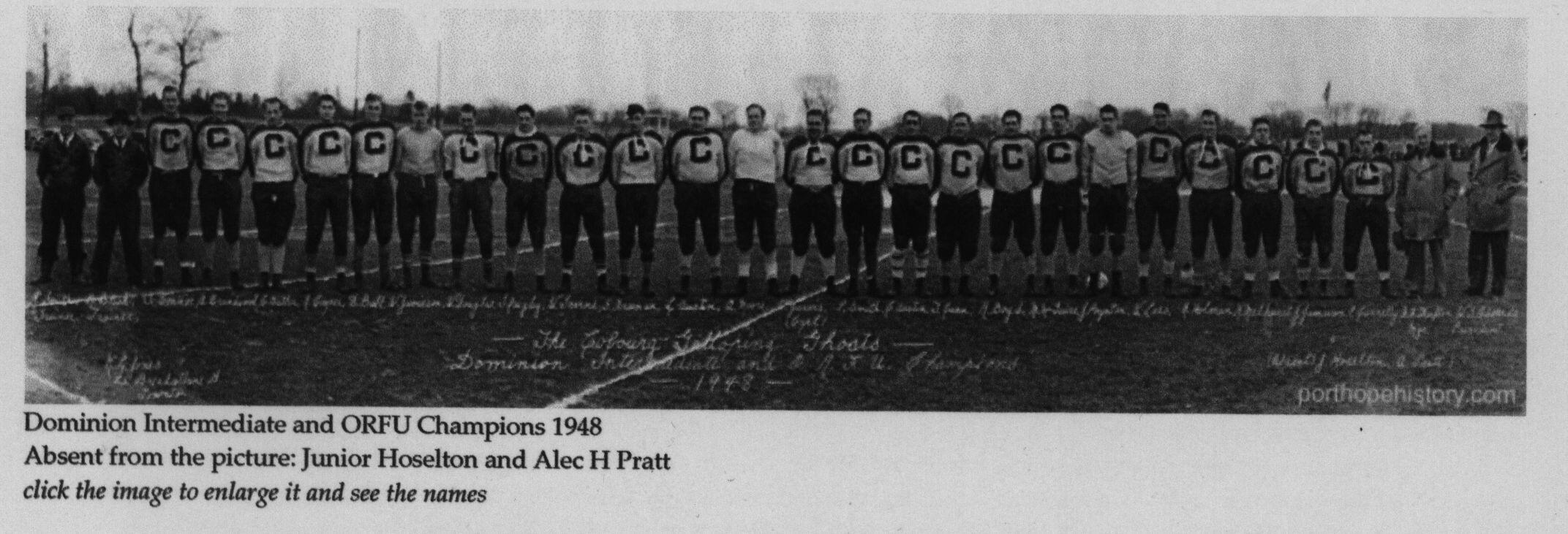 Football -Galloping Ghosts -1948 -P02-Team pic