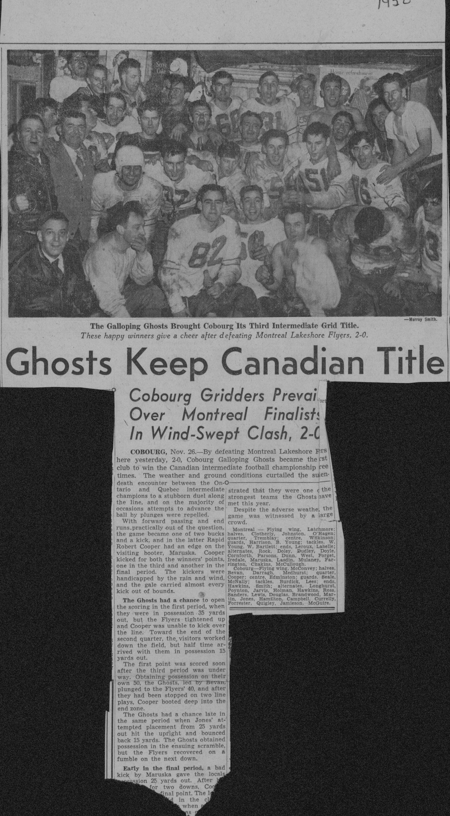 Football -Galloping Ghosts -1950 -B09-playoffs