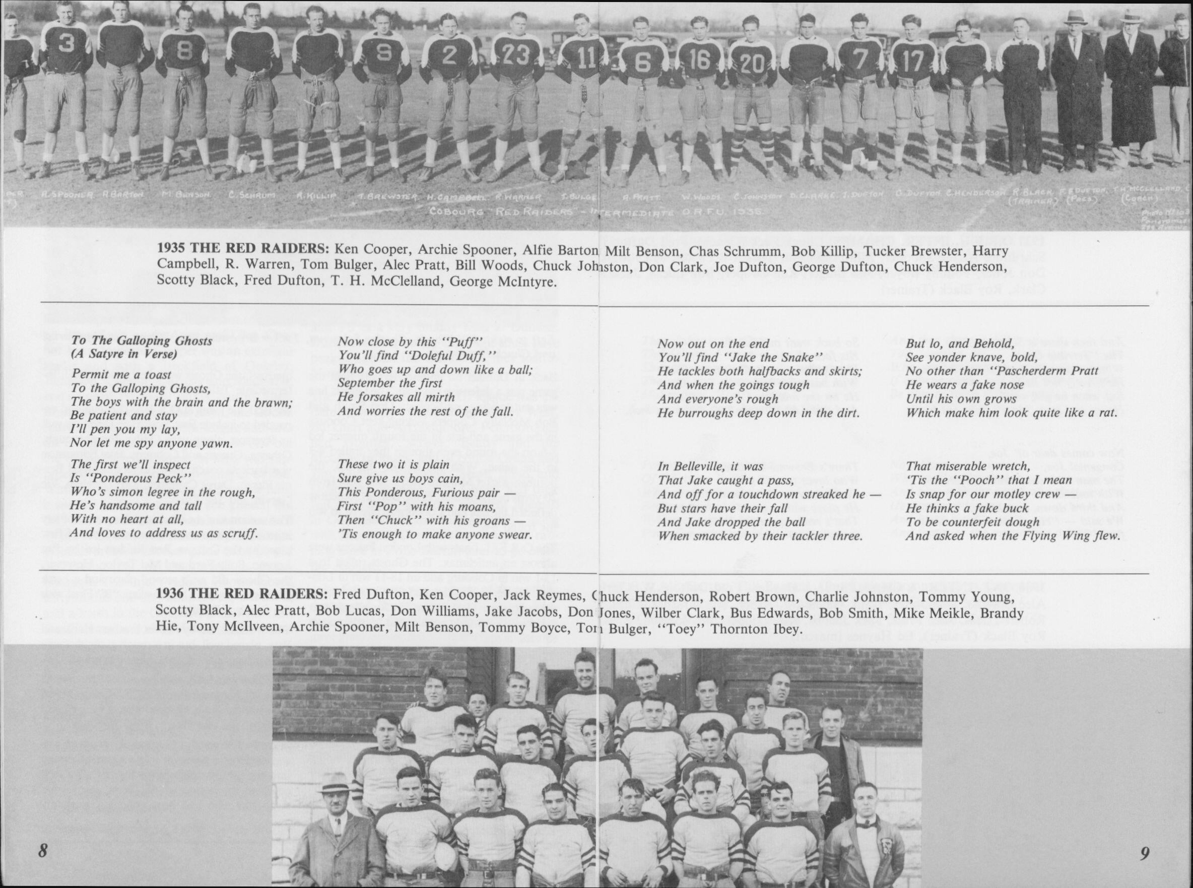 Football -Galloping Ghosts -1987 -B09-reunion-program