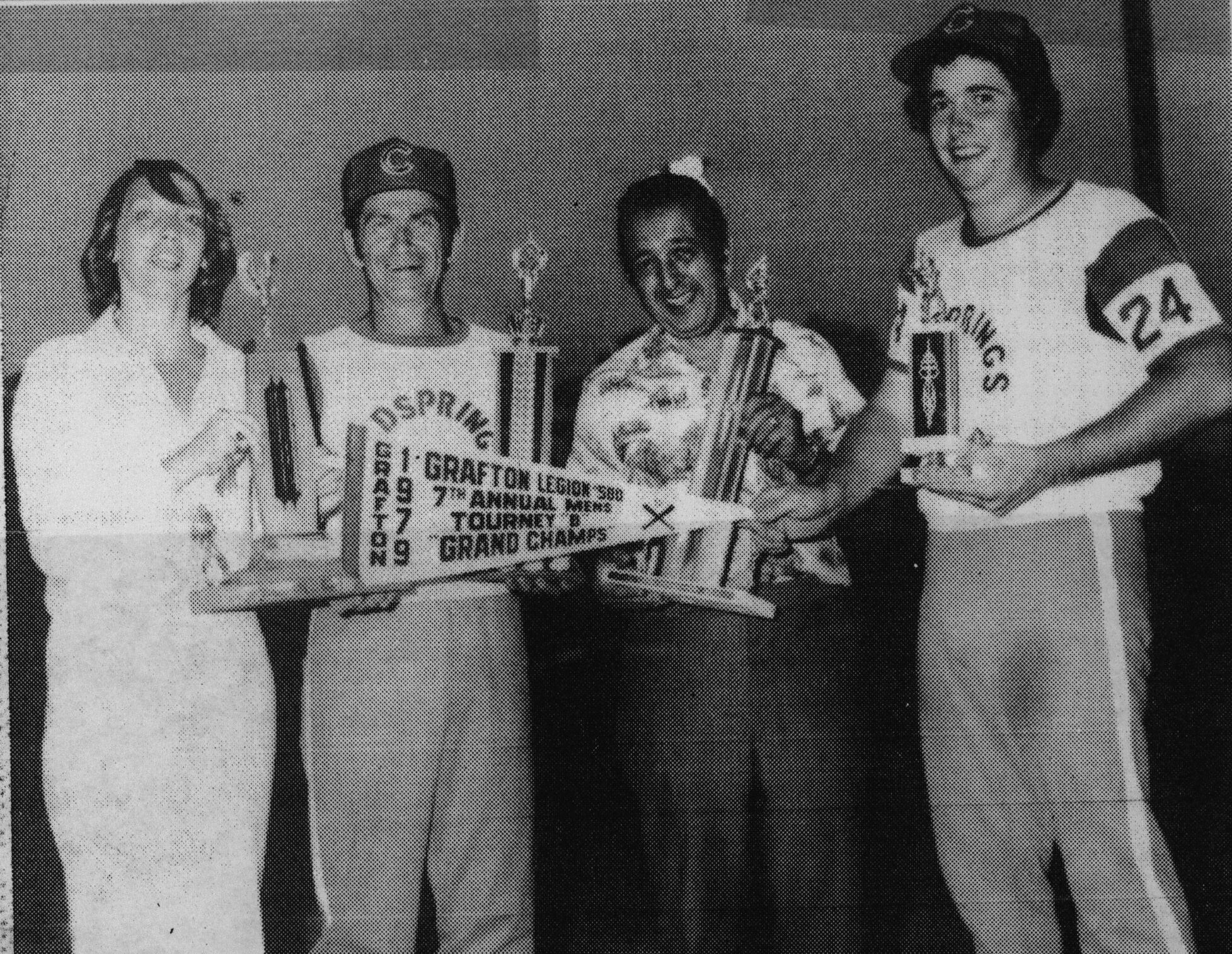 Softball -Grafton Tournament -1979 -Mens-B Champs-Cold Springs