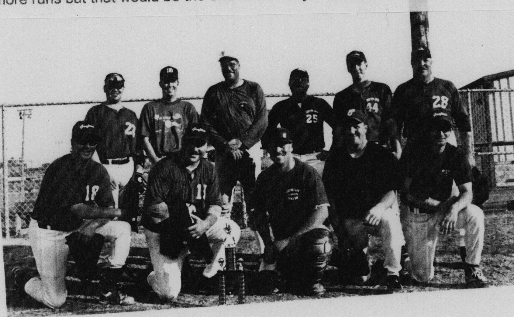 Softball -Grafton Tournament -2000 -Mens-B Champs-Grafton Jays