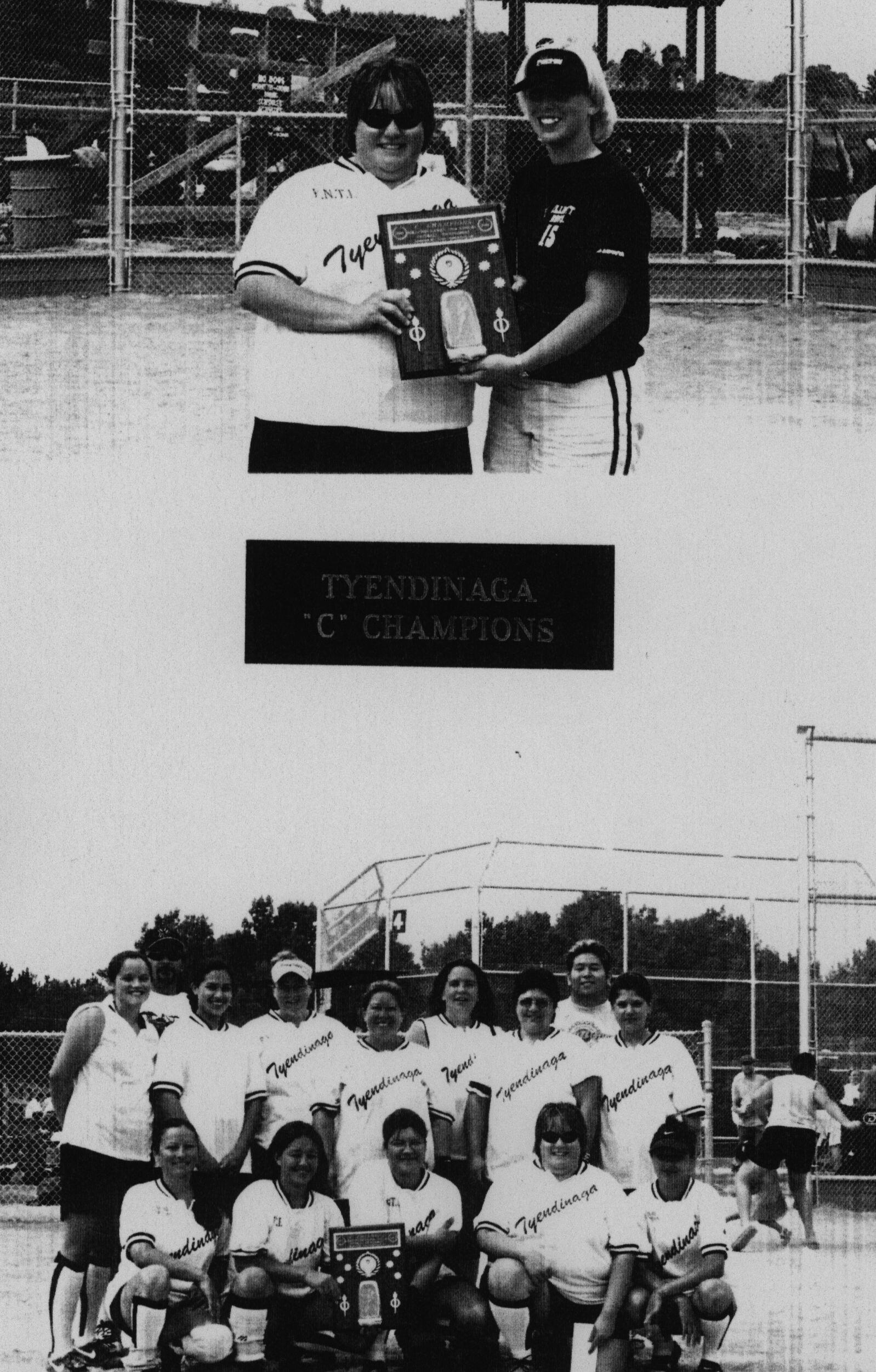 Softball -Grafton Tournament -2001 -Ladies-C Champs-Tyendinaga