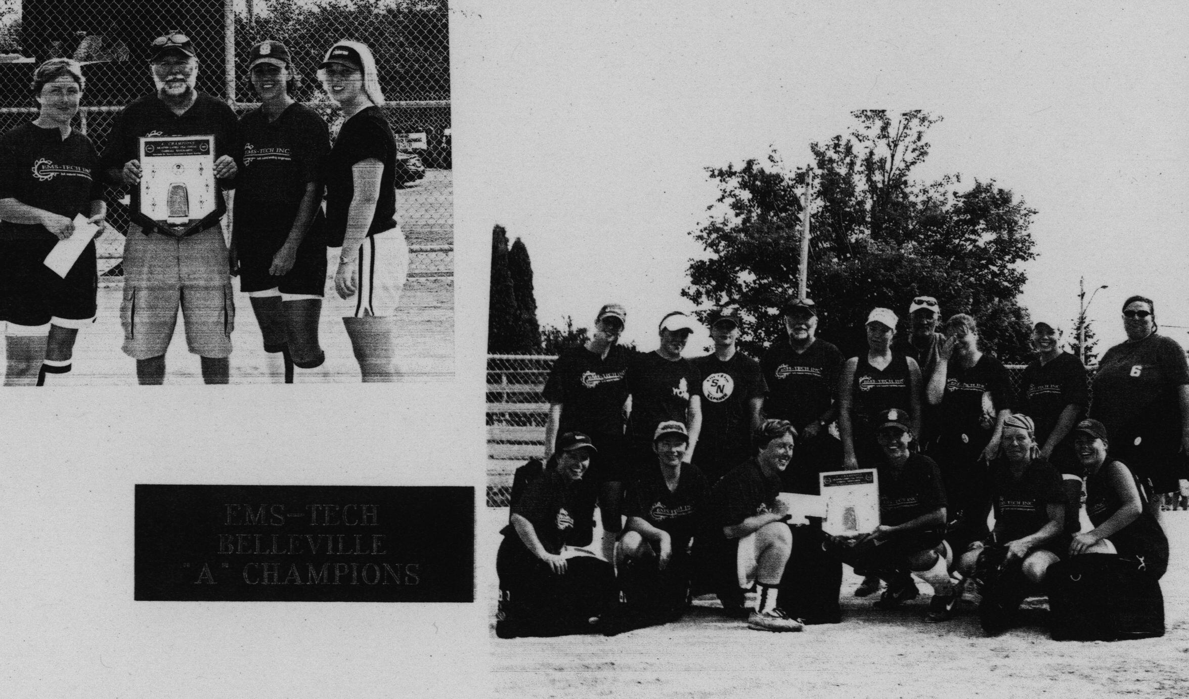 Softball -Grafton Tournament -2002 -Ladies-A Champs-EMS Tech Belleville