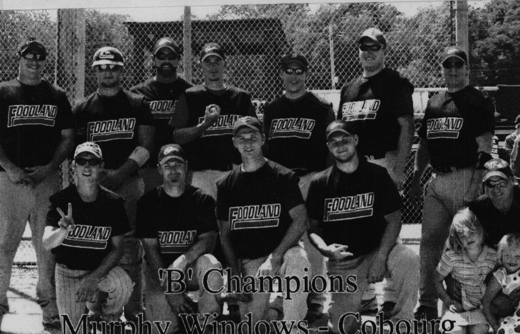 Softball -Grafton Tournament -2011 -Mens-B Champs-Foodland Crush