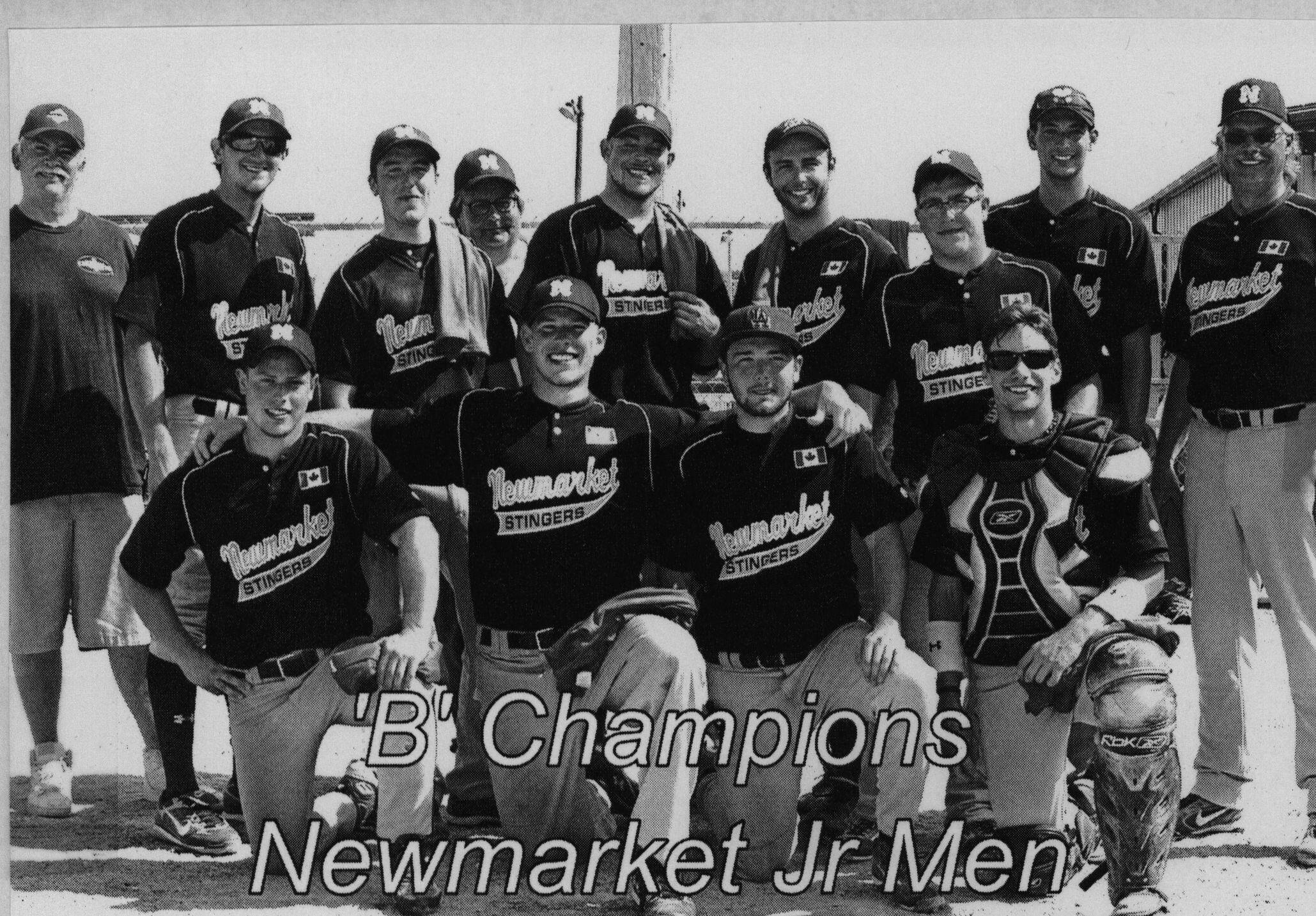 Softball -Grafton Tournament -2012 -Mens-B Champs-Newmarket Juniors