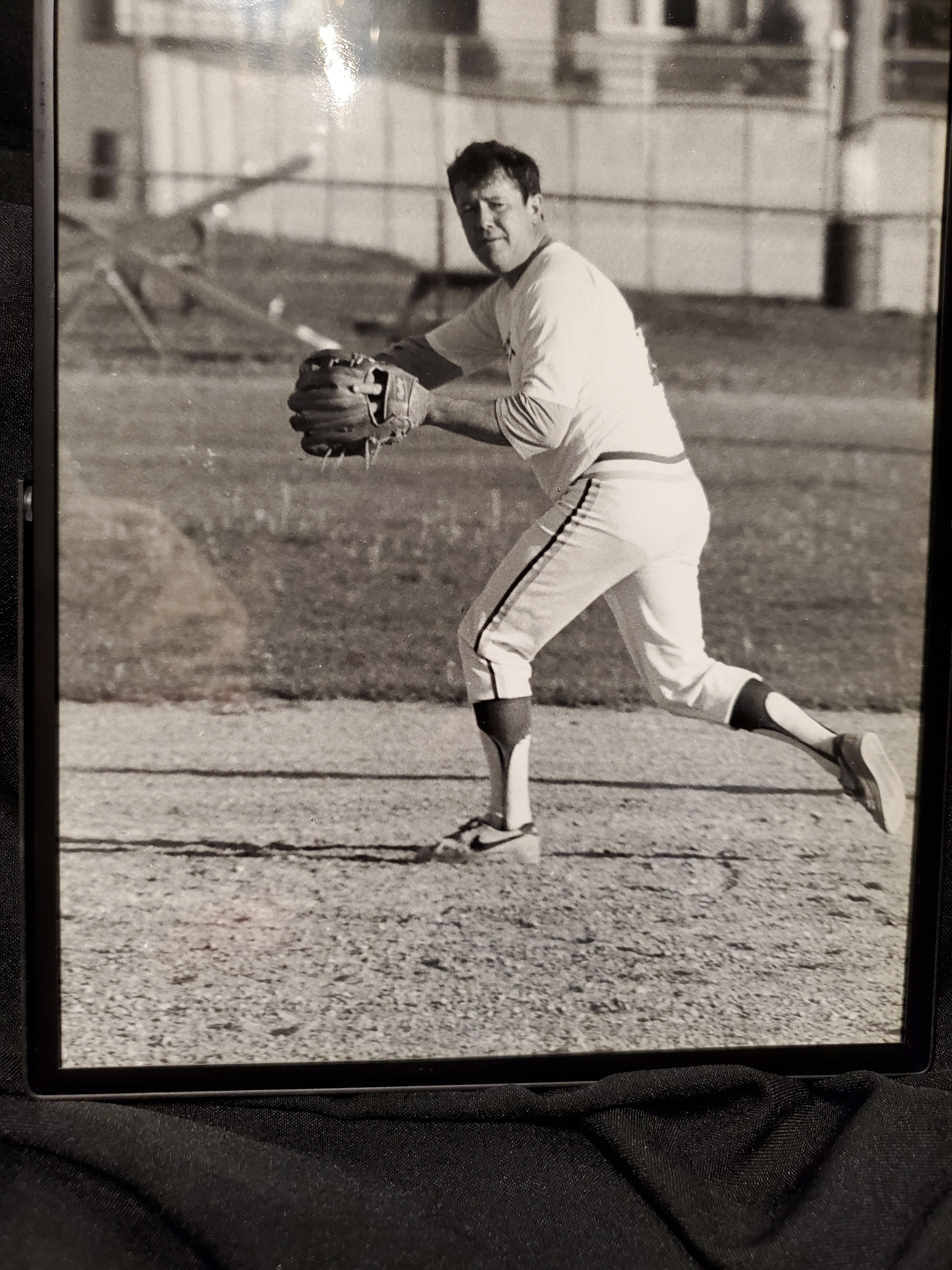 1980s Ross Quigley framed photo