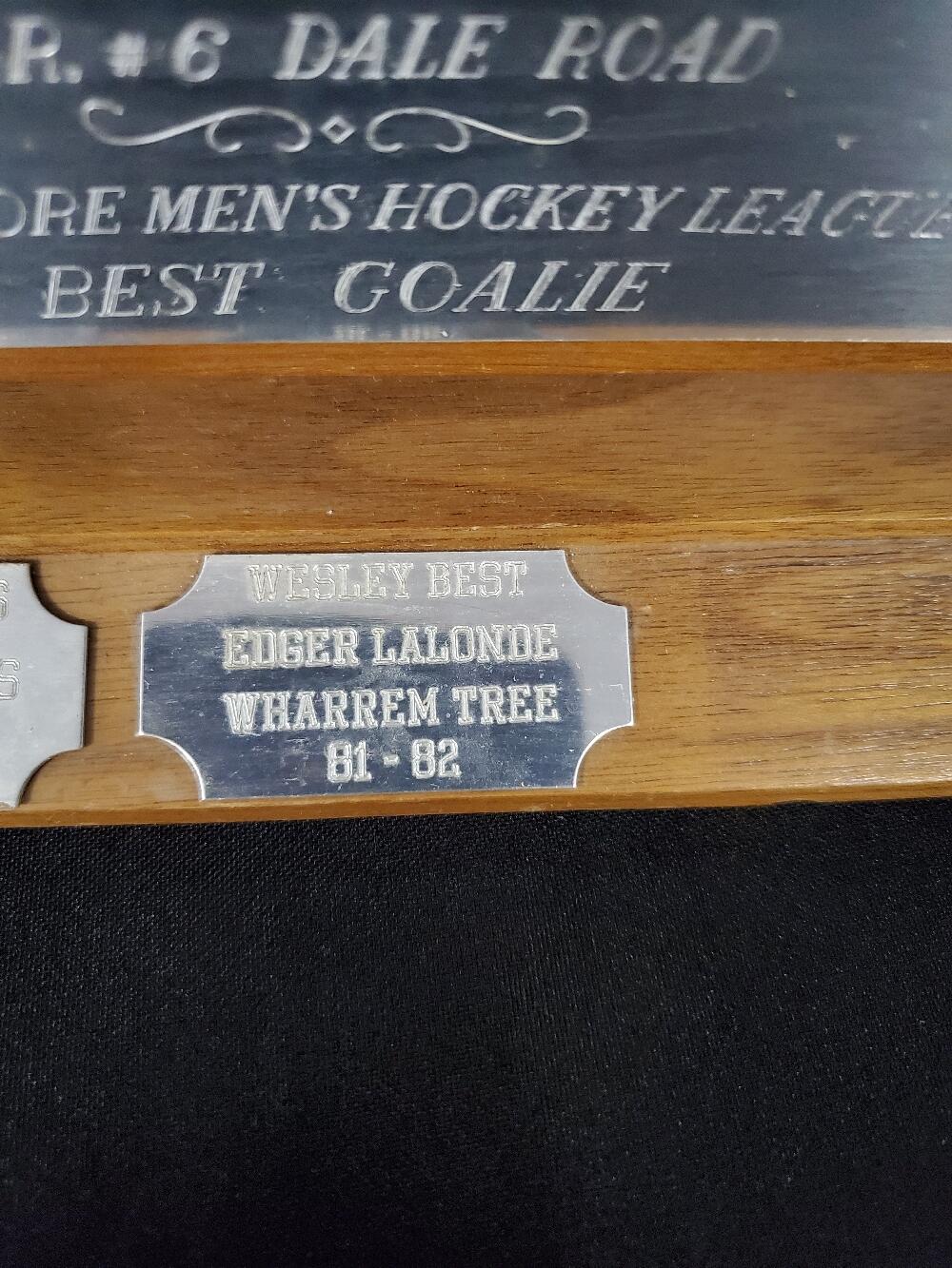 Men's Hockey Memorabilia