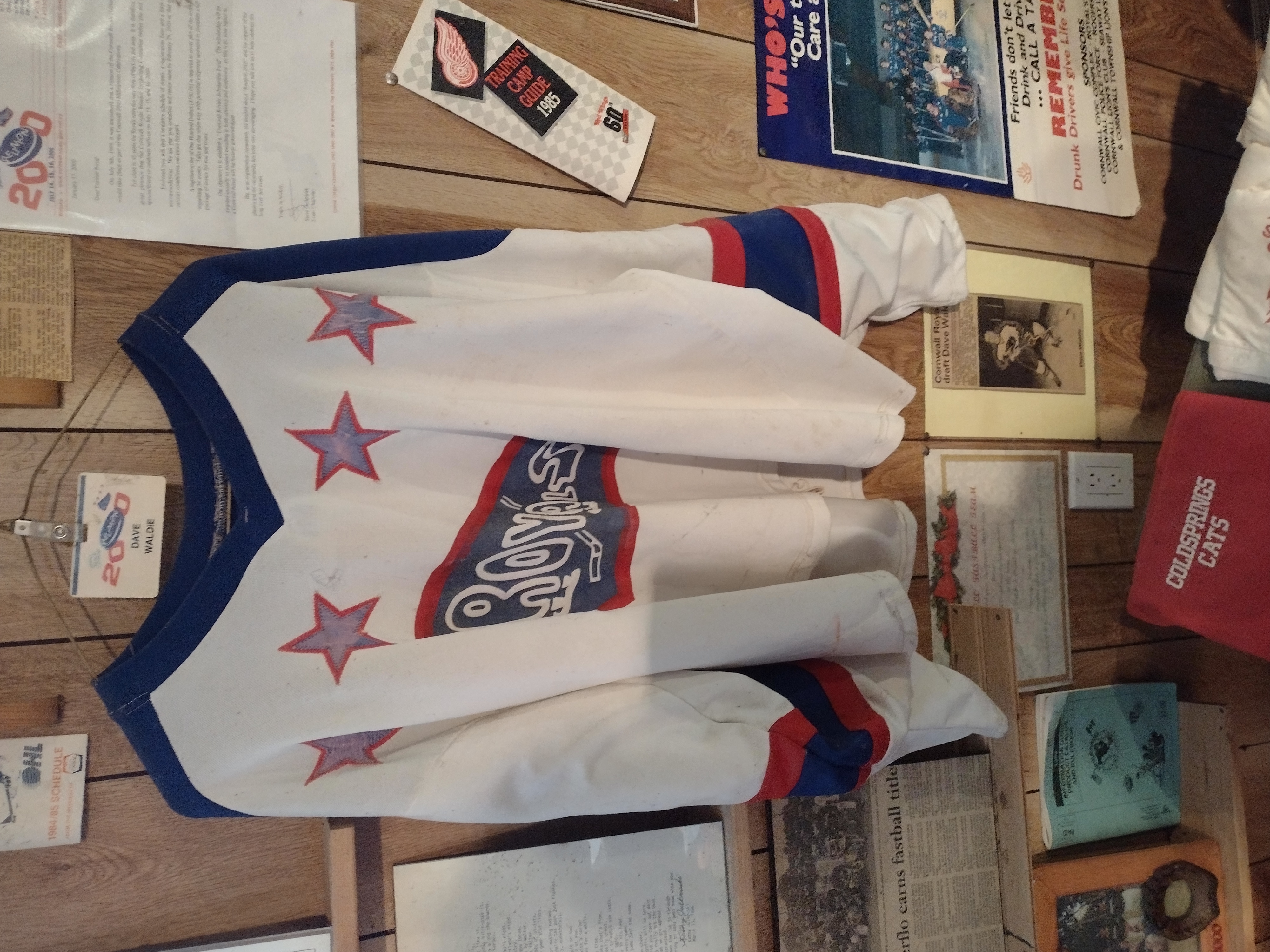 DW016- Cornwall Royals jersey