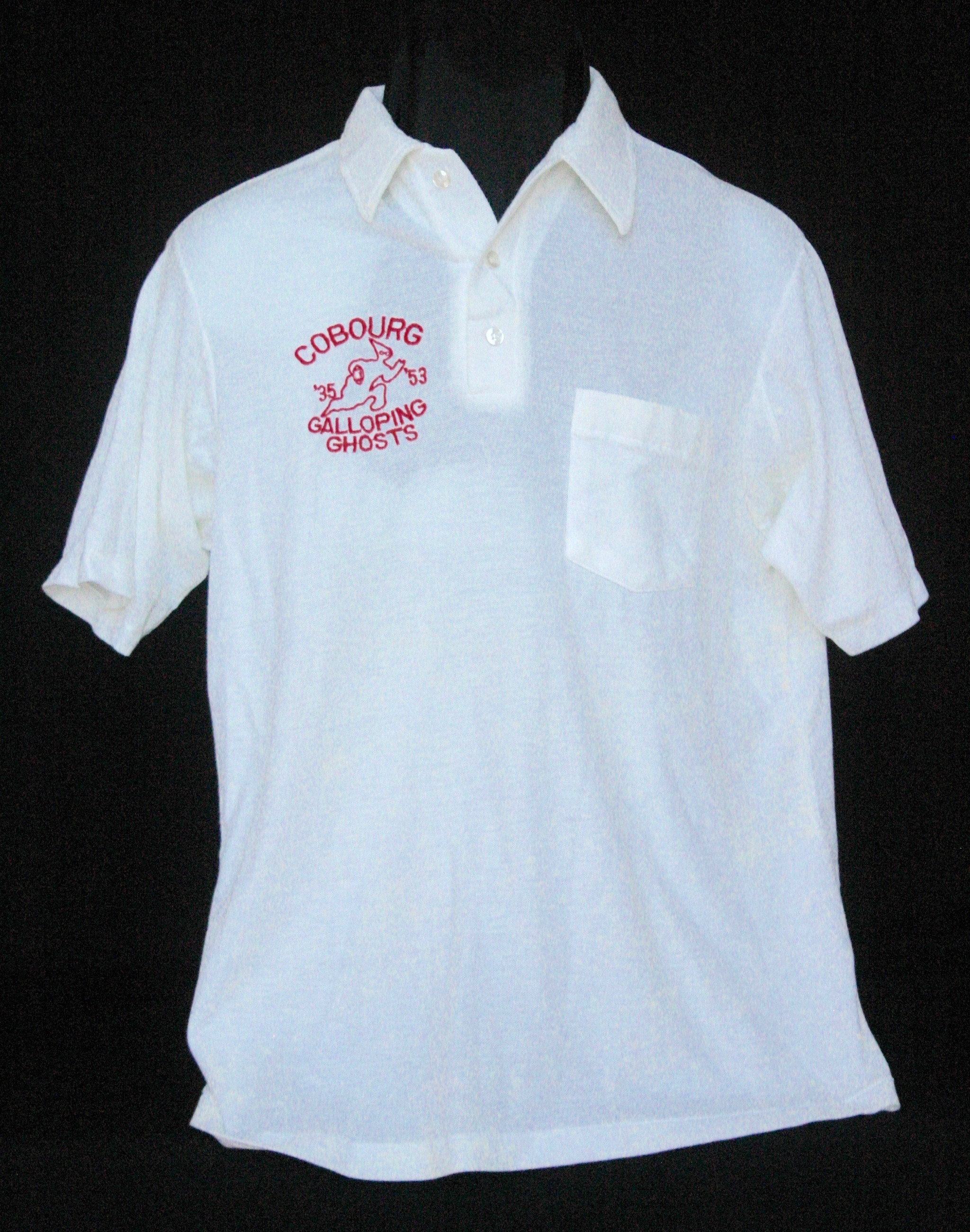 1987 Galloping Ghost reunion golf shirt