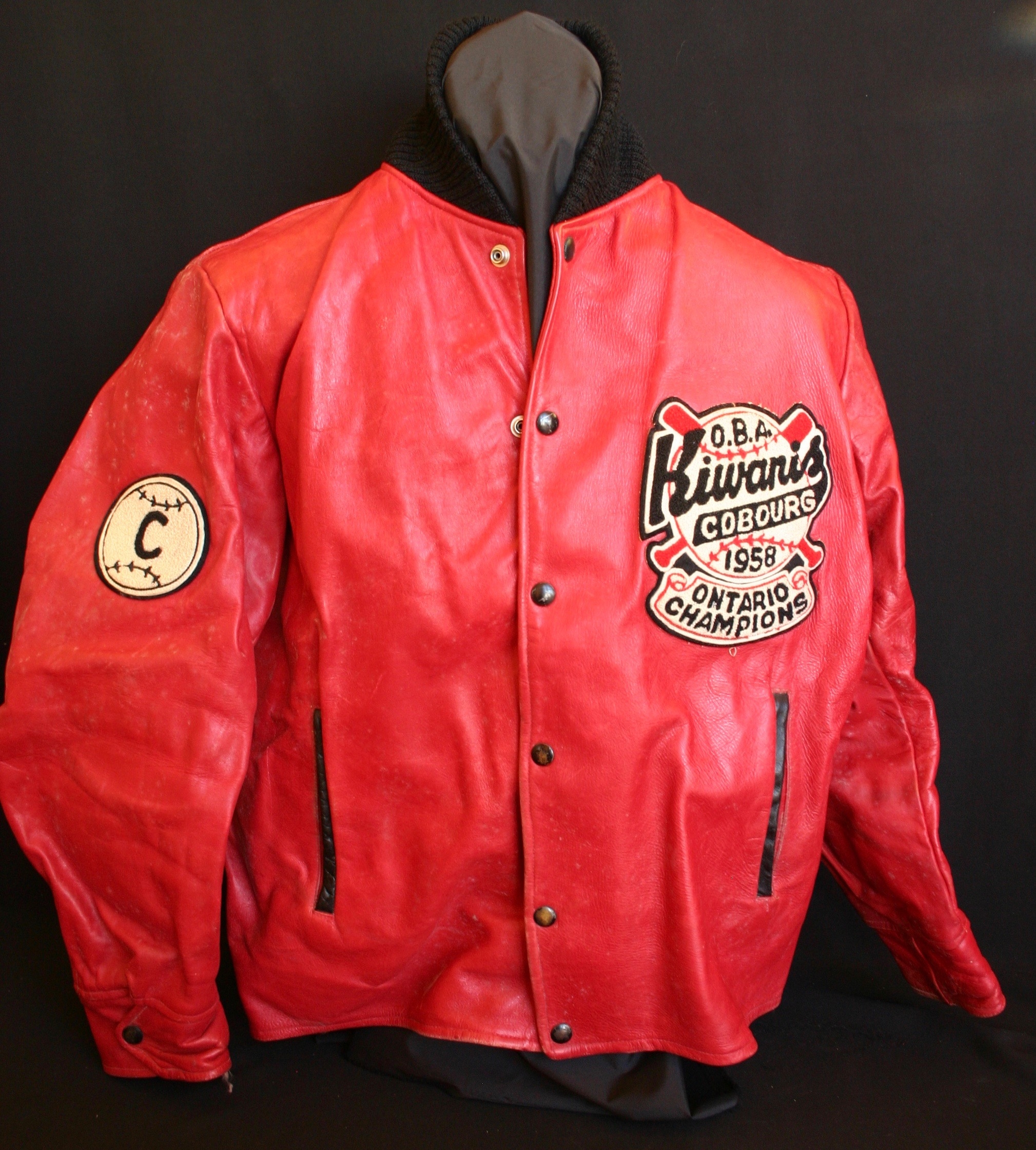 1958 Cobourg Kiwanis Juvenile Baseball jacket