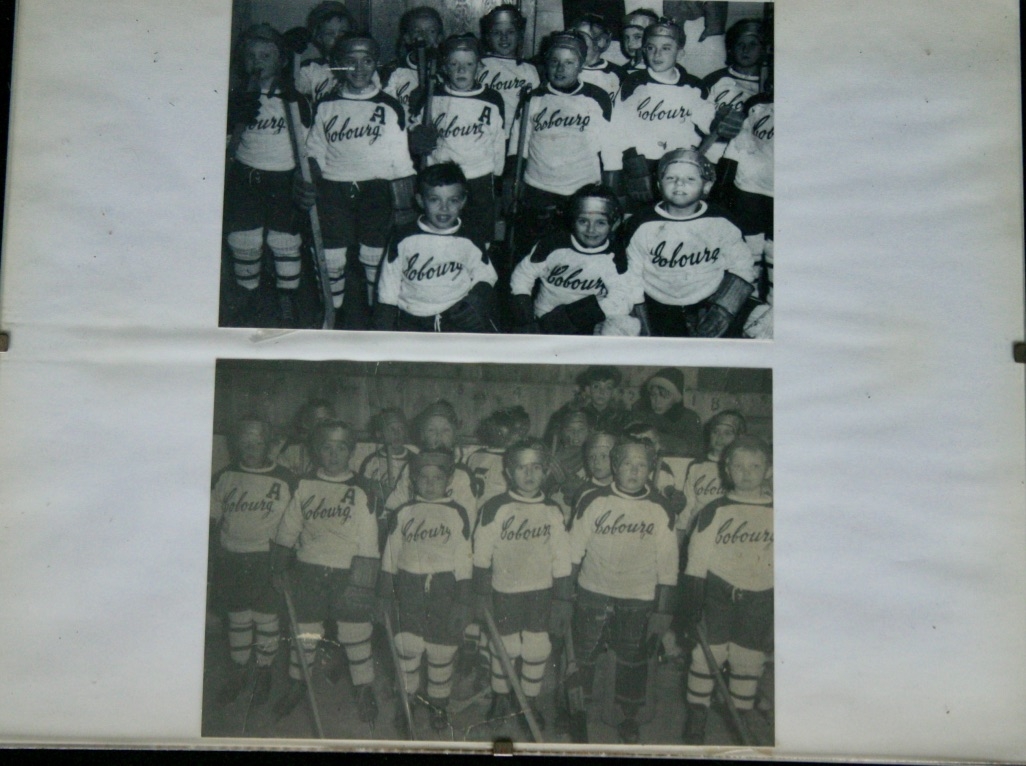 1955-56 CCHL Mite All Stars hockey team photo