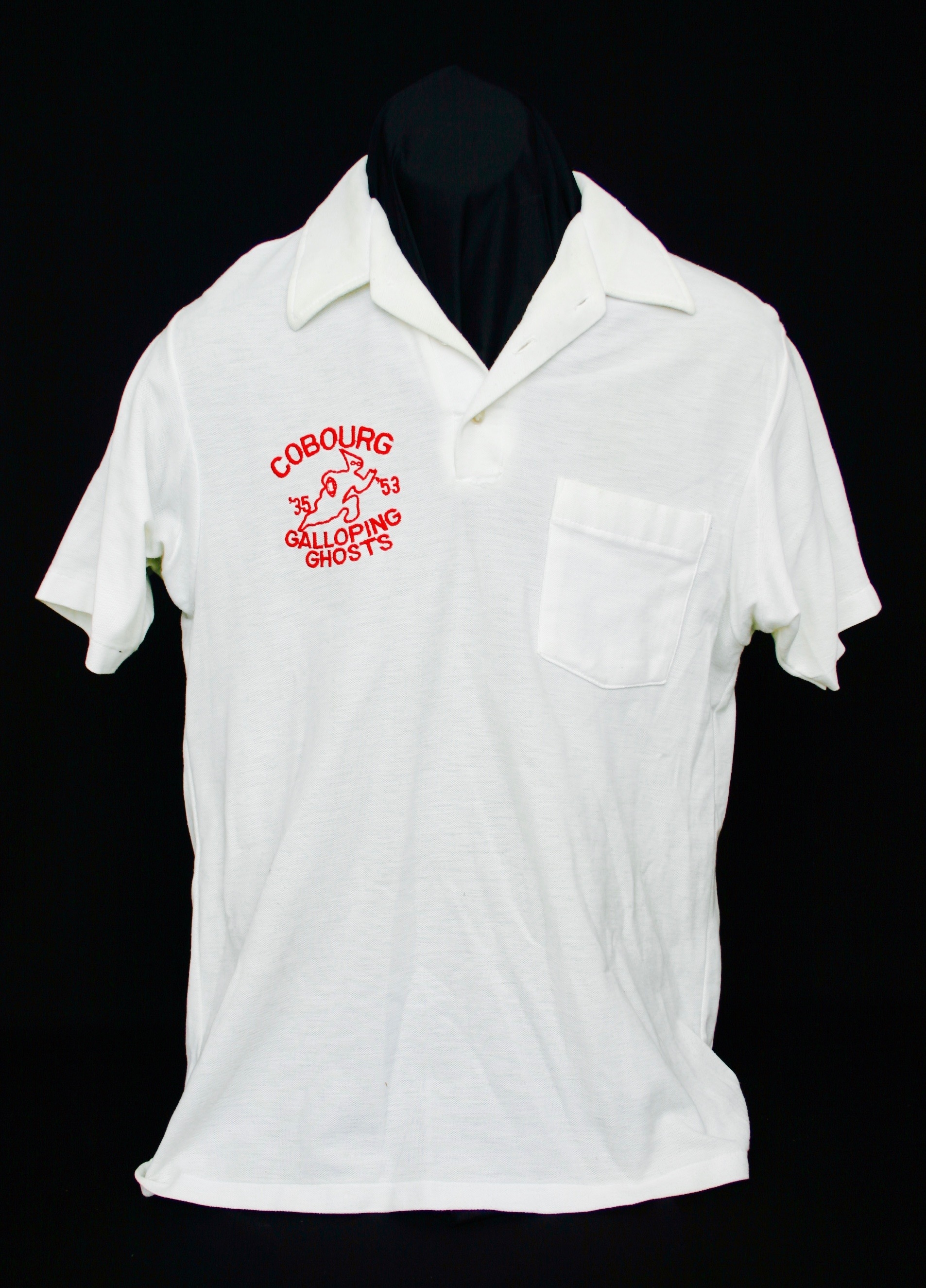 1987 Galloping Ghosts reunion golf shirt