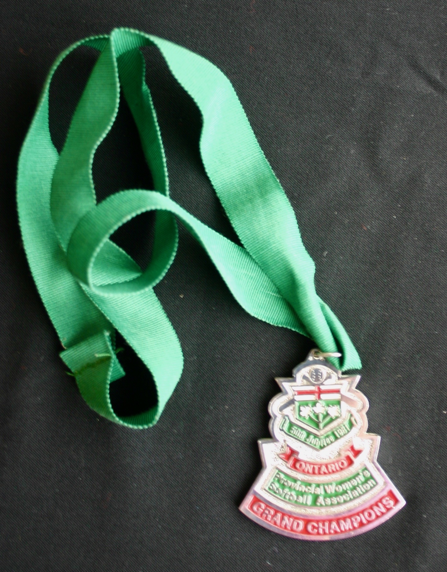 1988 Cobourg Angels Ontario silver medal