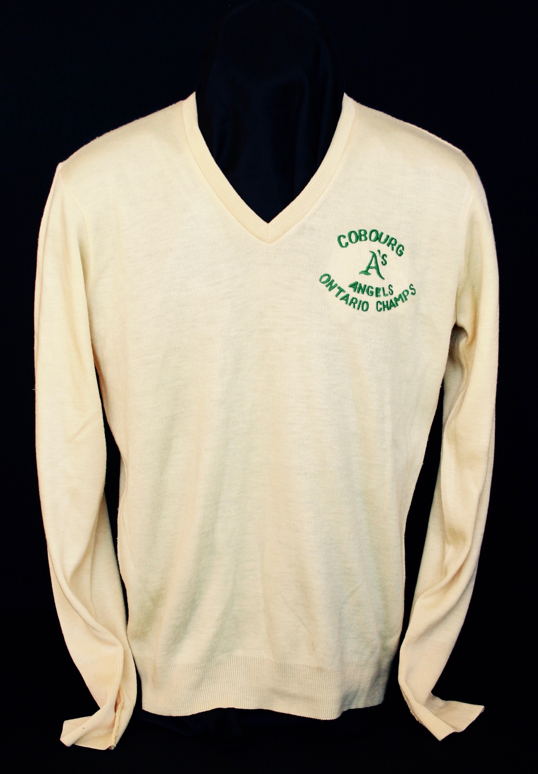 Cobourg Angels Provincial Championship v-neck sweater