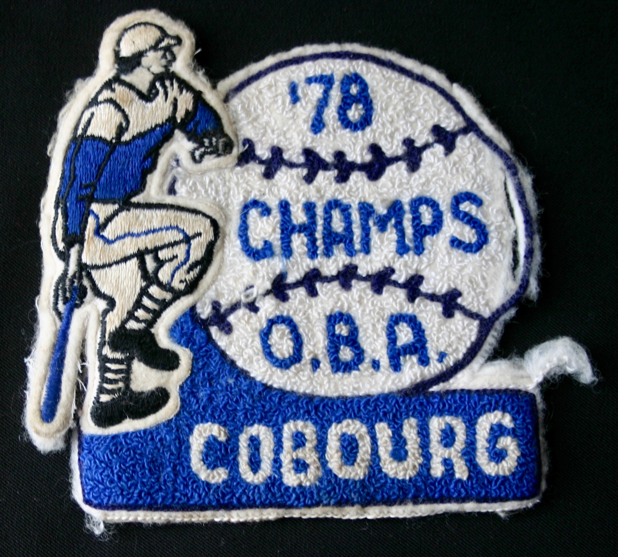 1978 Cobourg Baseball OBA Champs crest