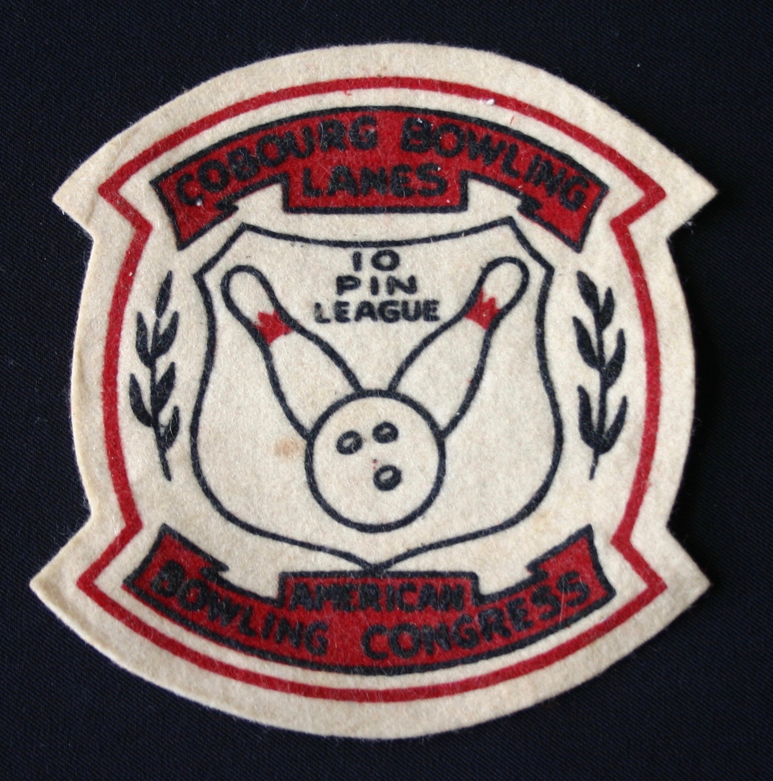 Cobourg Bowling 10 pin league crest